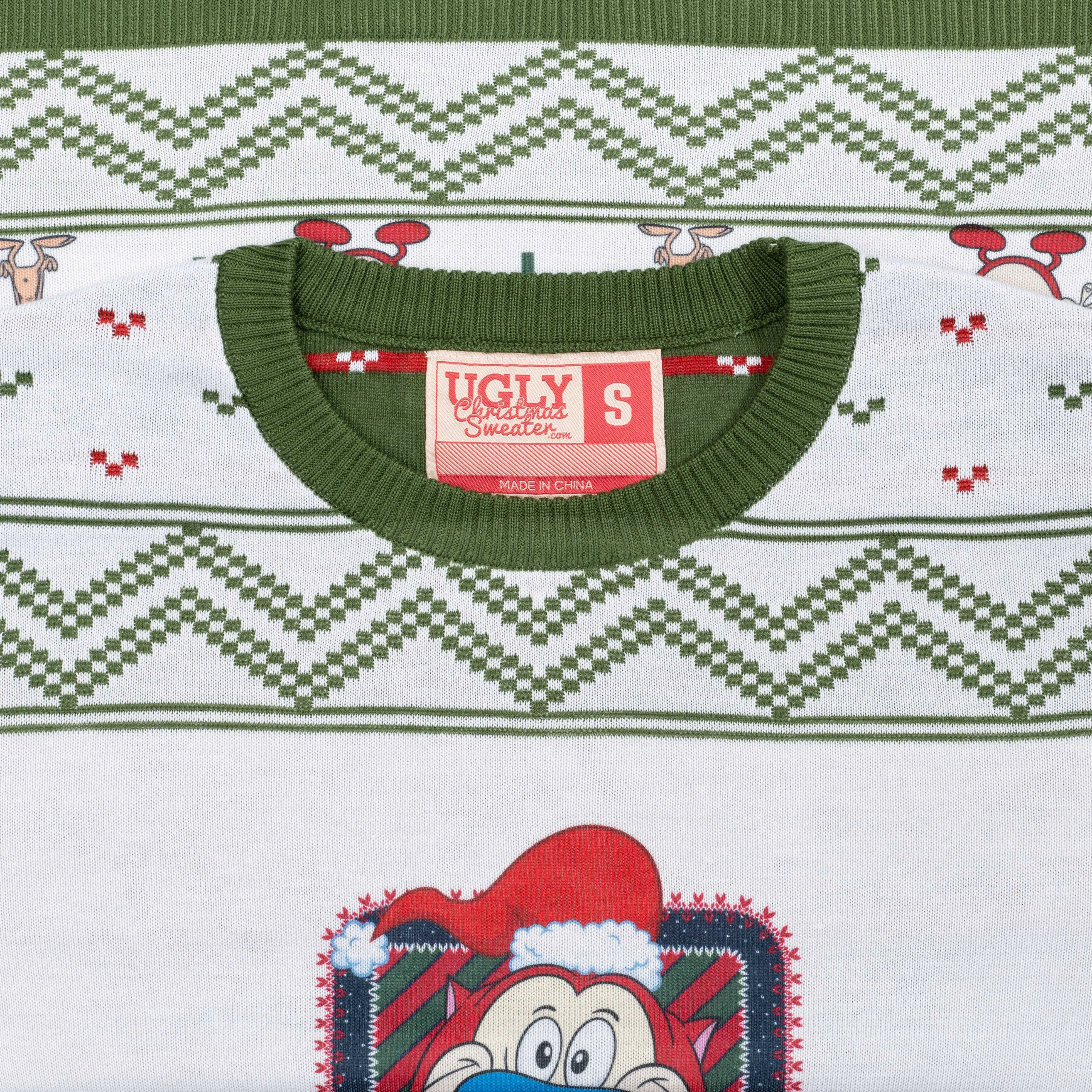 Festive Stimpy Christmas Sweater - Image 3