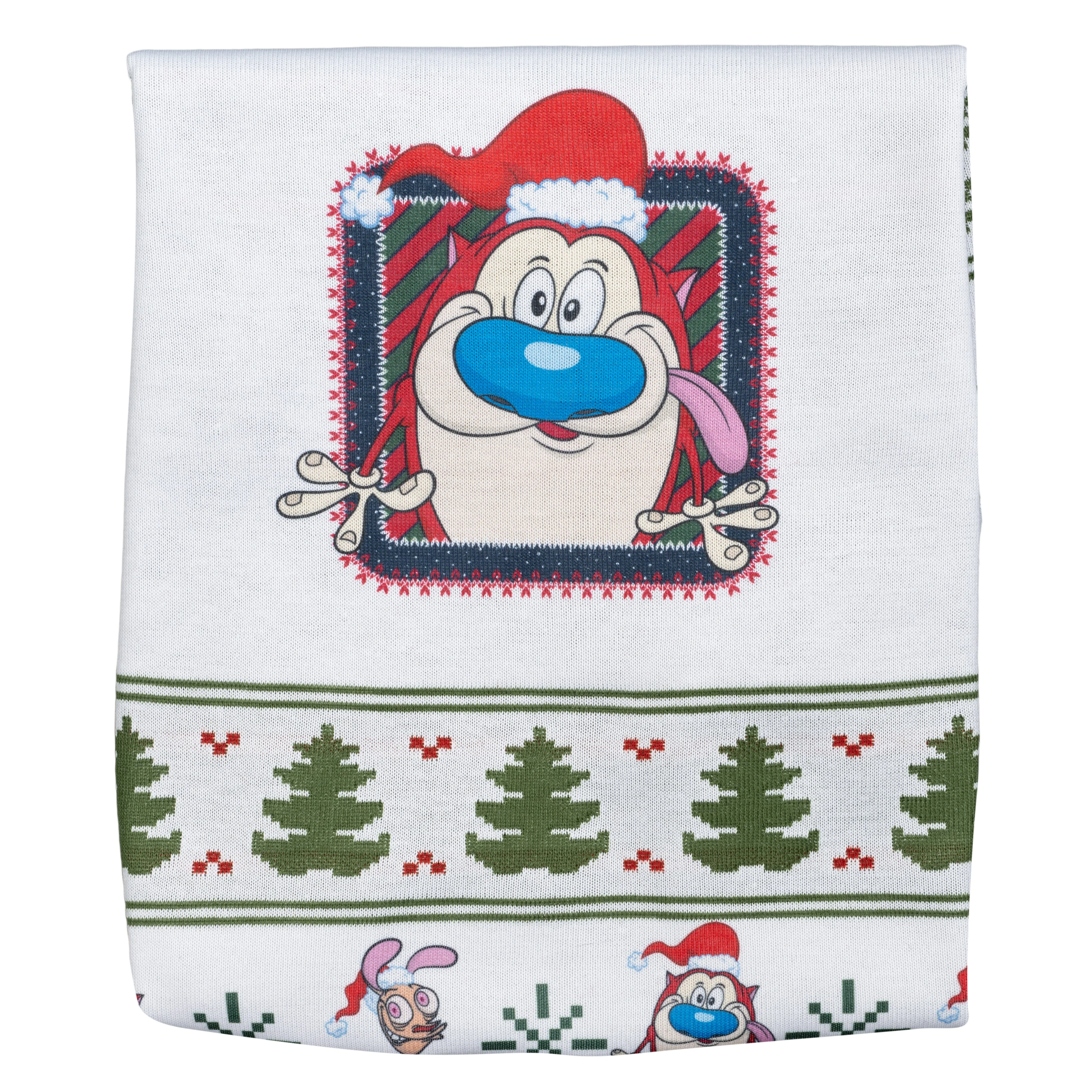Festive Stimpy Christmas Sweater - Image 4