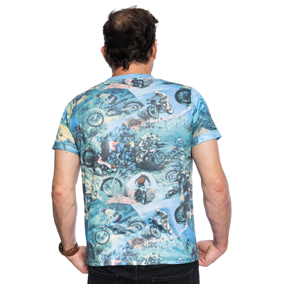 Fight Soap Tyler Blue Short Sleeve T-Shirt - Image 3