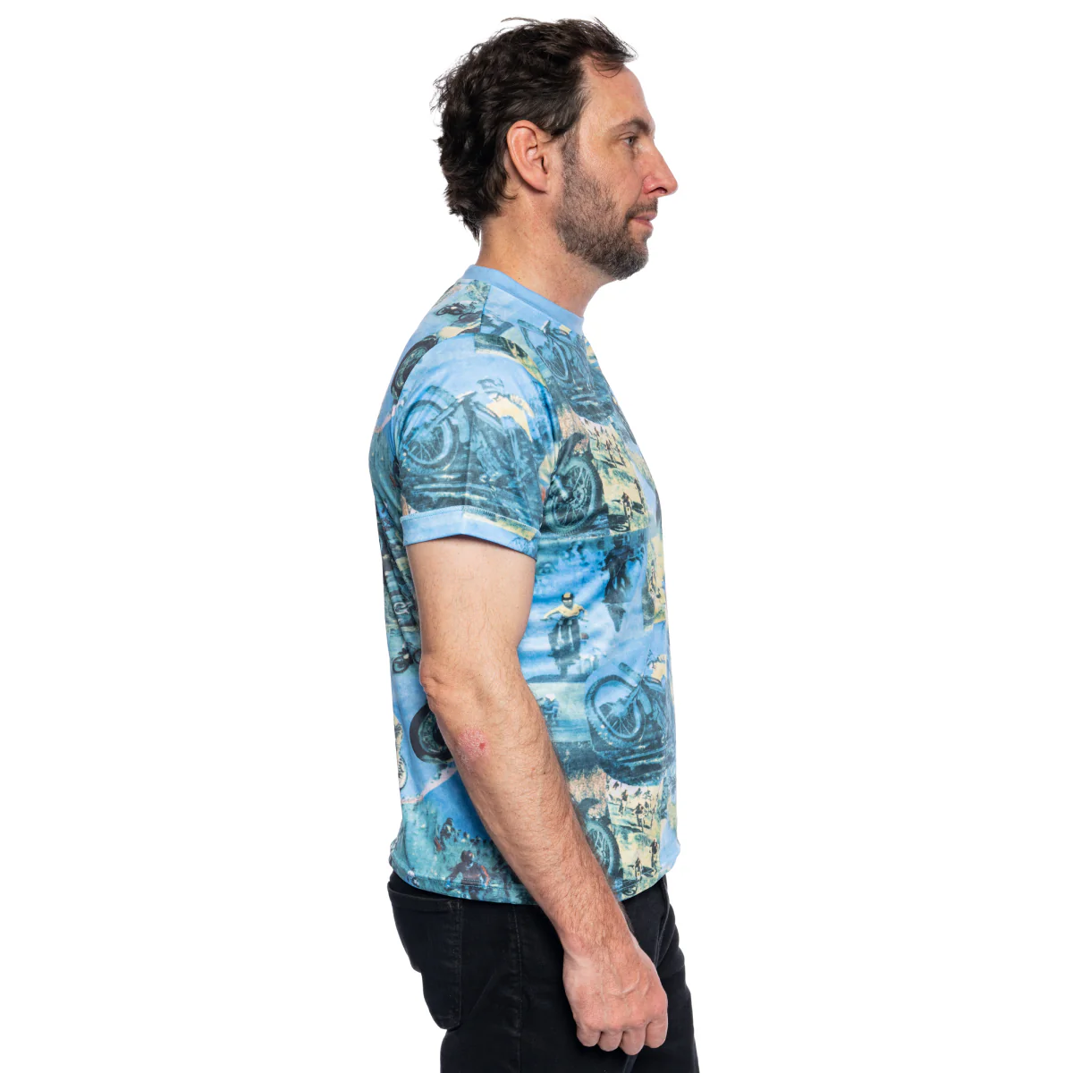 Fight Soap Tyler Blue Short Sleeve T-Shirt - Image 5