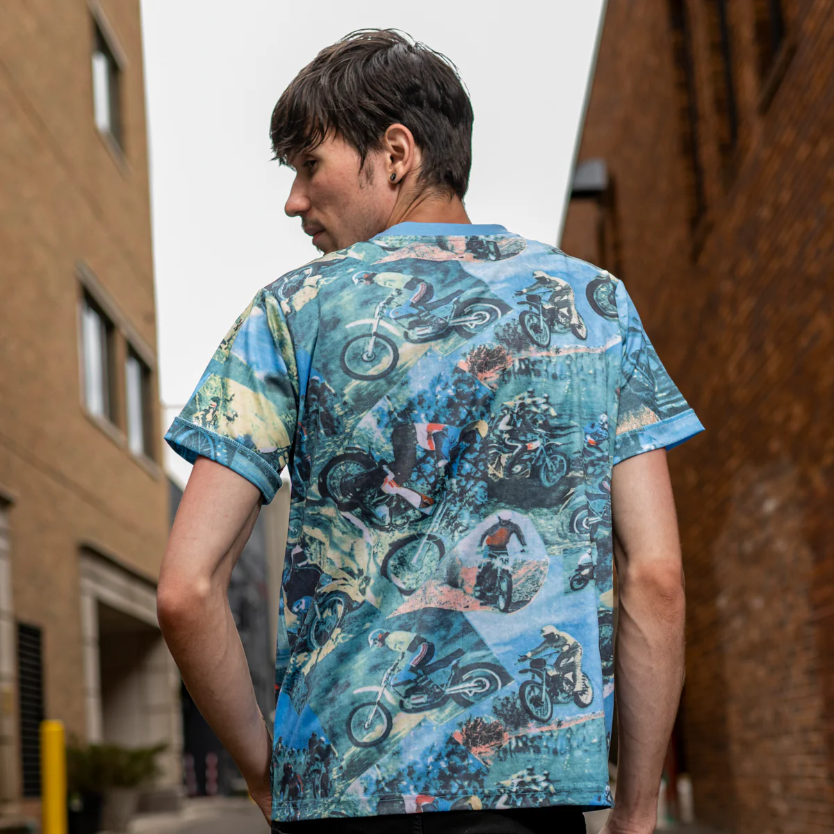 Fight Soap Tyler Blue Short Sleeve T-Shirt - Image 9