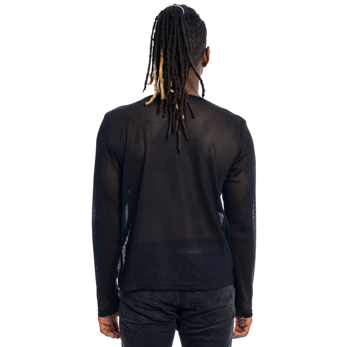 Fight Club Tyler Durden Hustler Mesh Mens Costume Shirt - Image 2