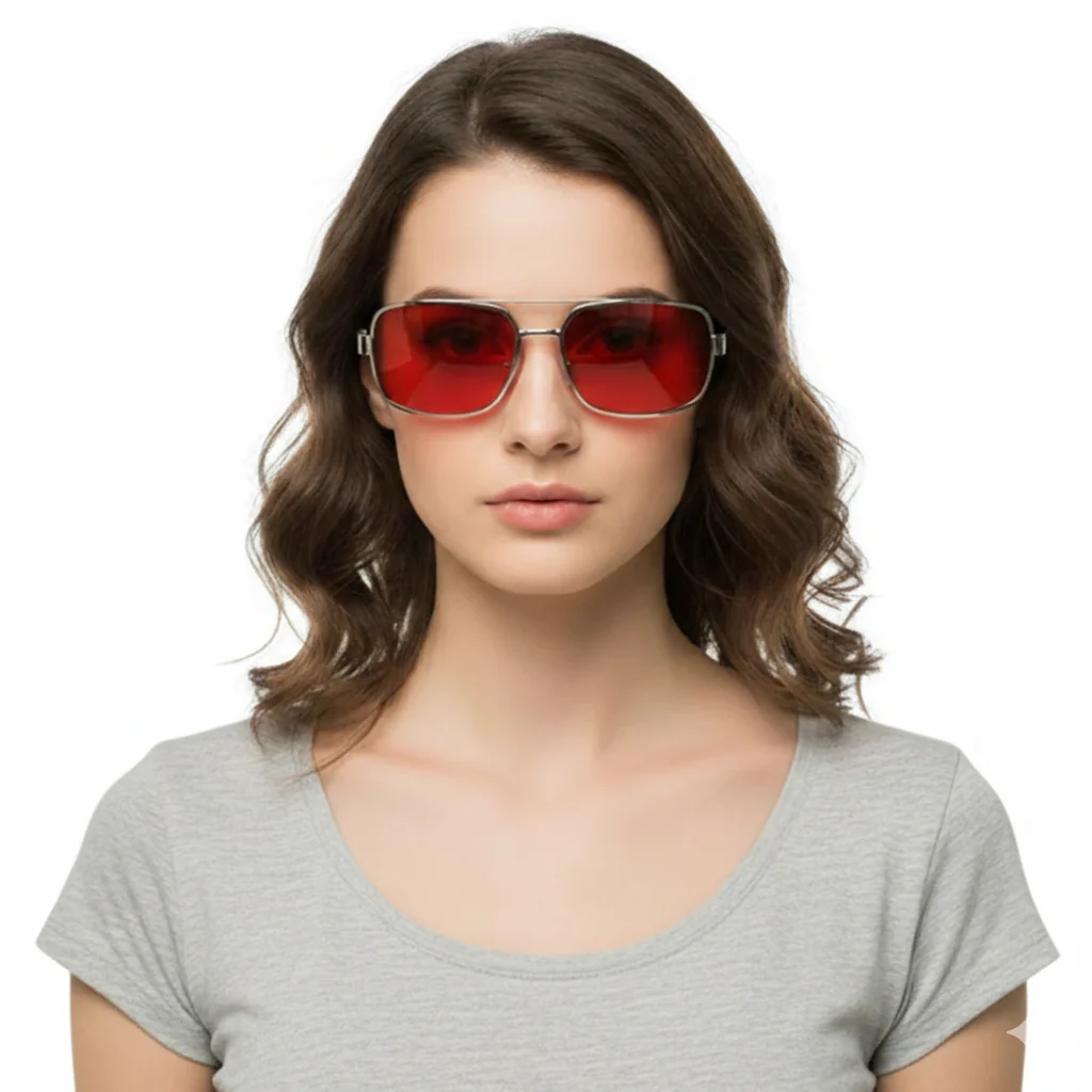 Fight Club Salesman Red Sunglasses - Image 7
