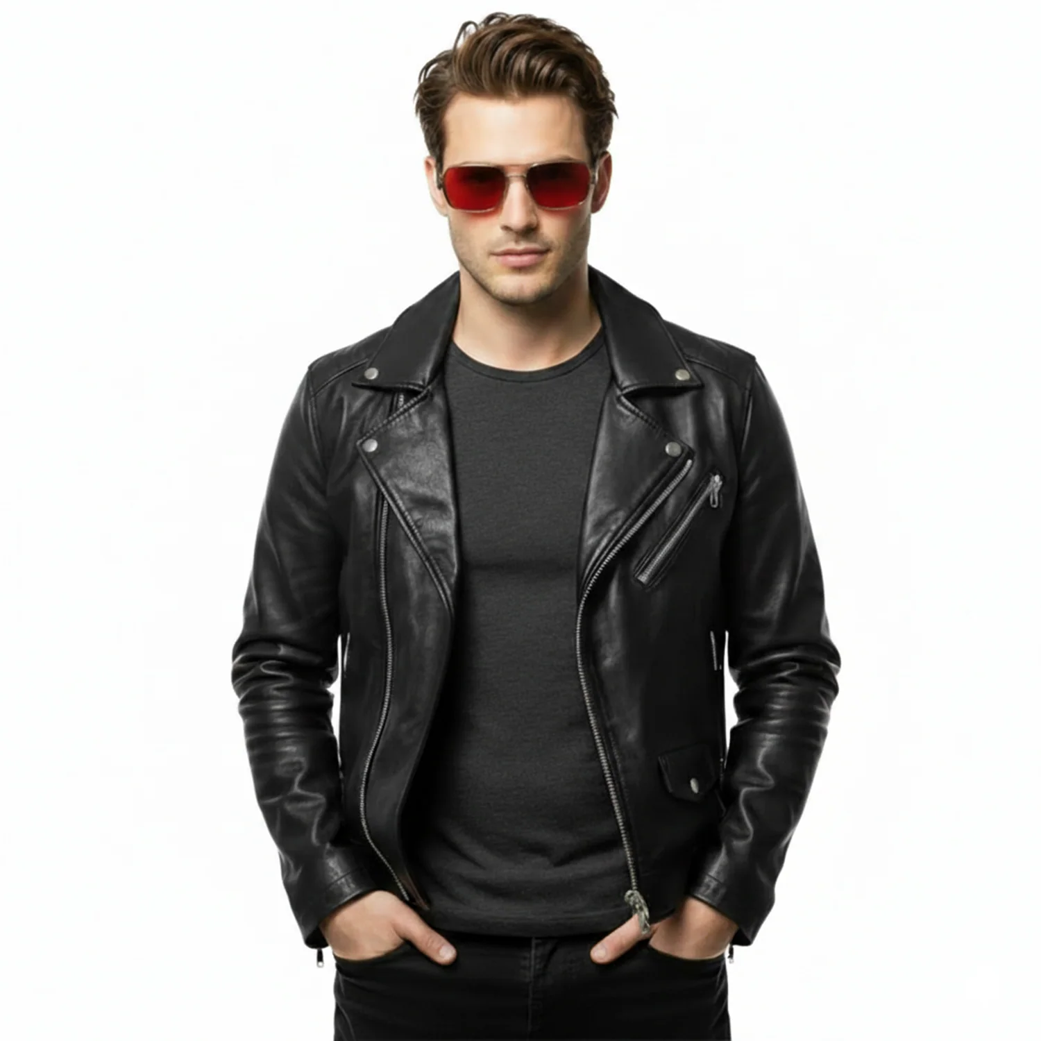Fight Club Salesman Red Sunglasses - Image 9