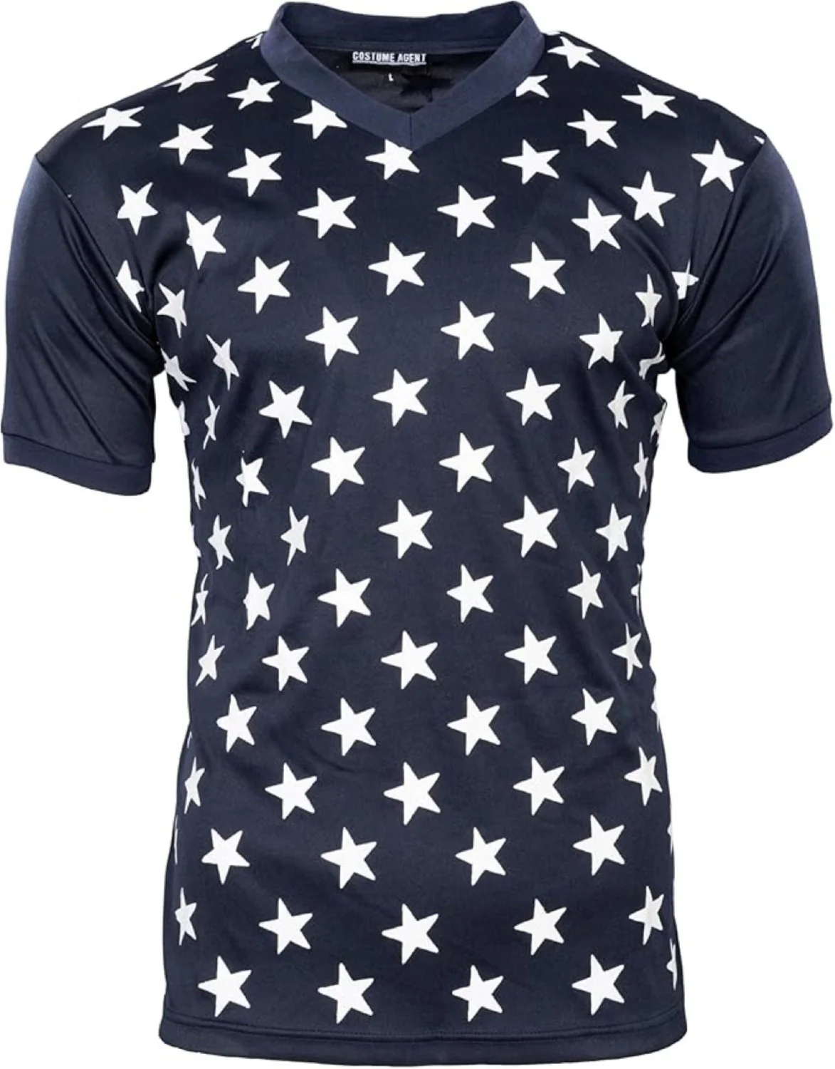 Fight Soap Salesman Tyler Stars All Over Navy Adult Unisex Halloween Costume T-Shirt Tee - Image 3