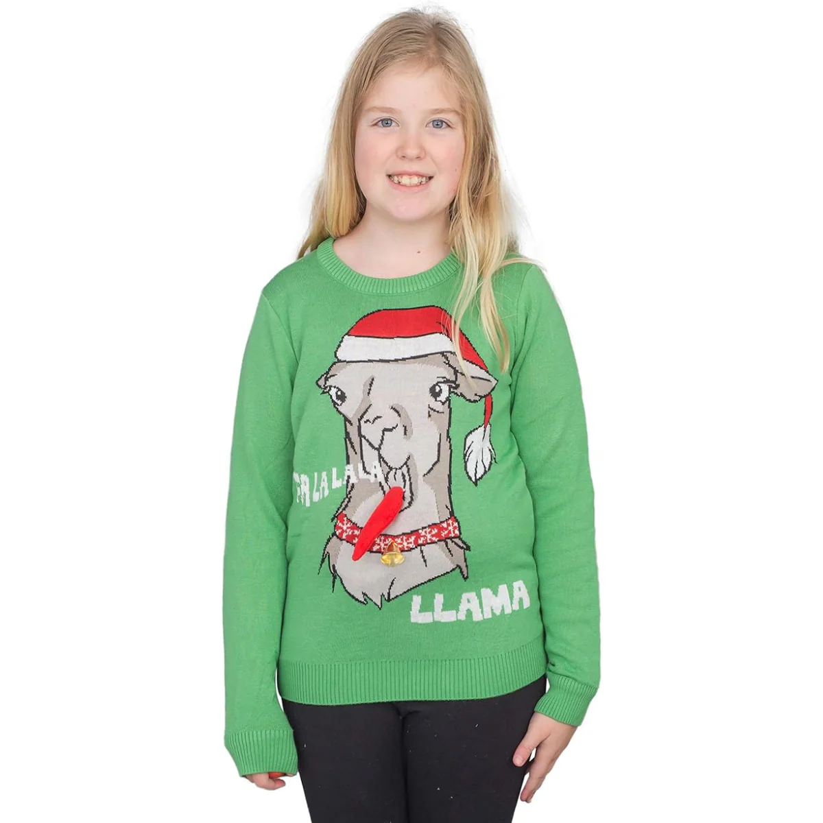 Flappy Animated Ugly Christmas Sweater Youth - Image 2