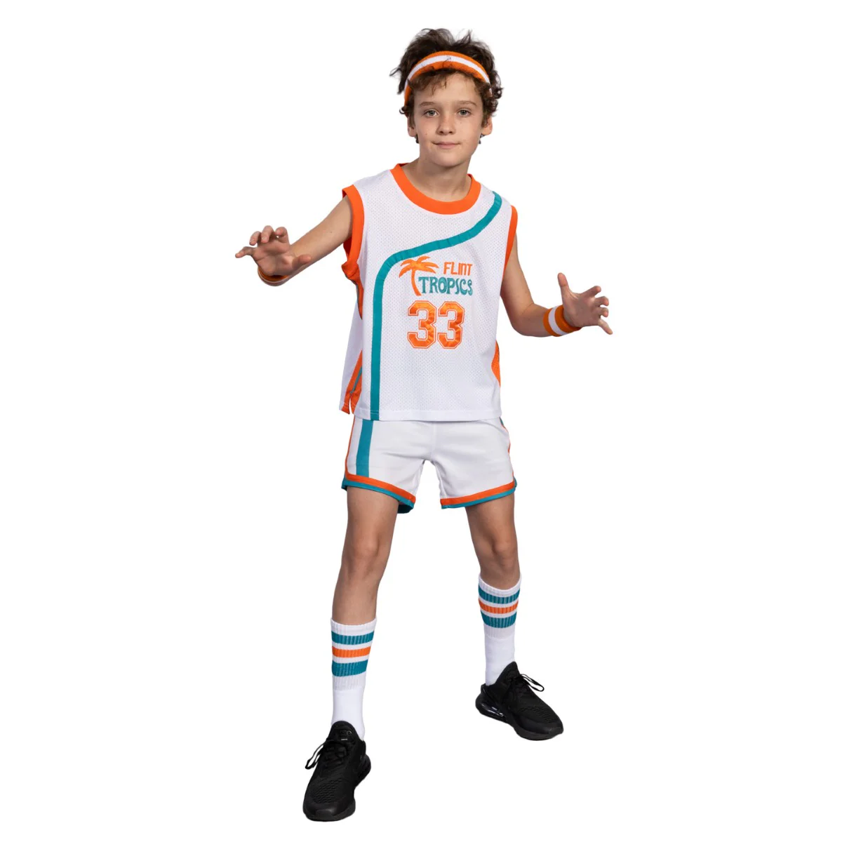 Flint Tropics Kids Basketball Halloween Cosplay Complete Set