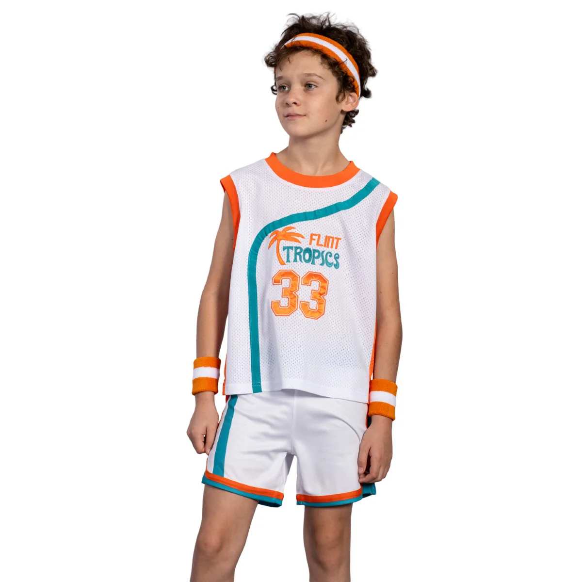 Flint Tropics Kids Basketball Halloween Cosplay Complete Set - Image 2