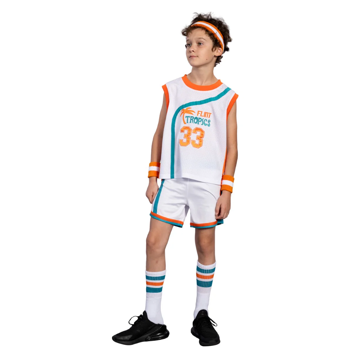 Flint Tropics Kids Basketball Halloween Cosplay Complete Set - Image 6