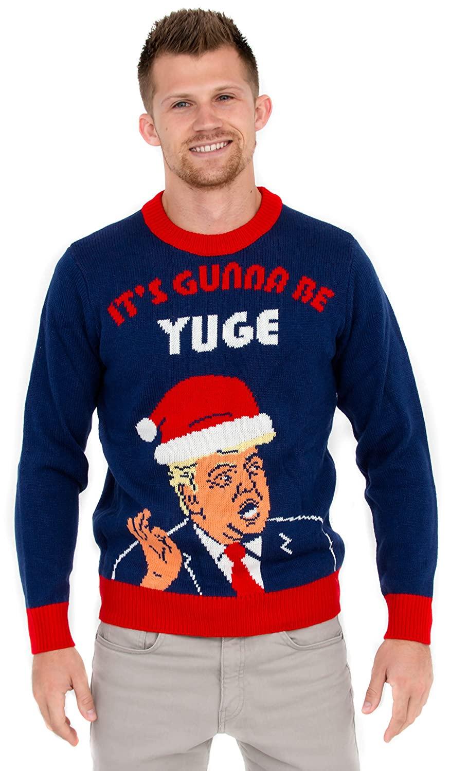 Former President It's Gunna Be Yuge Ugly Christmas Sweater - Image 2