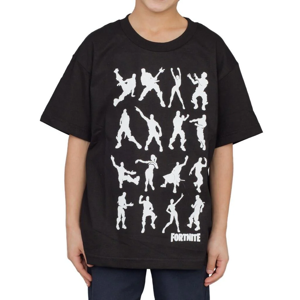 Fortnite Dance Dance Youth Black T-shirt