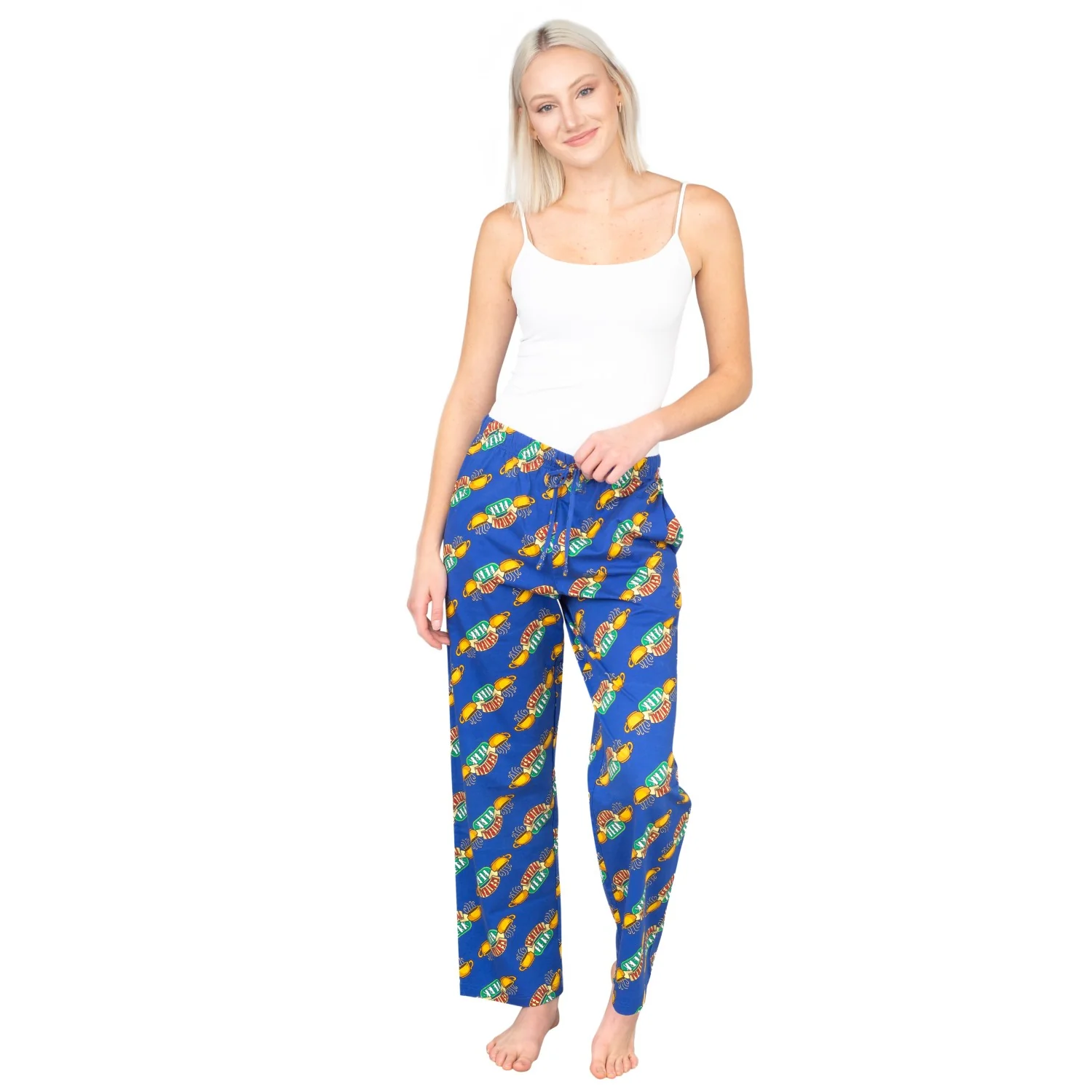Friends Central Perk Coffee Shop Christmas Lounge Pants - Image 6
