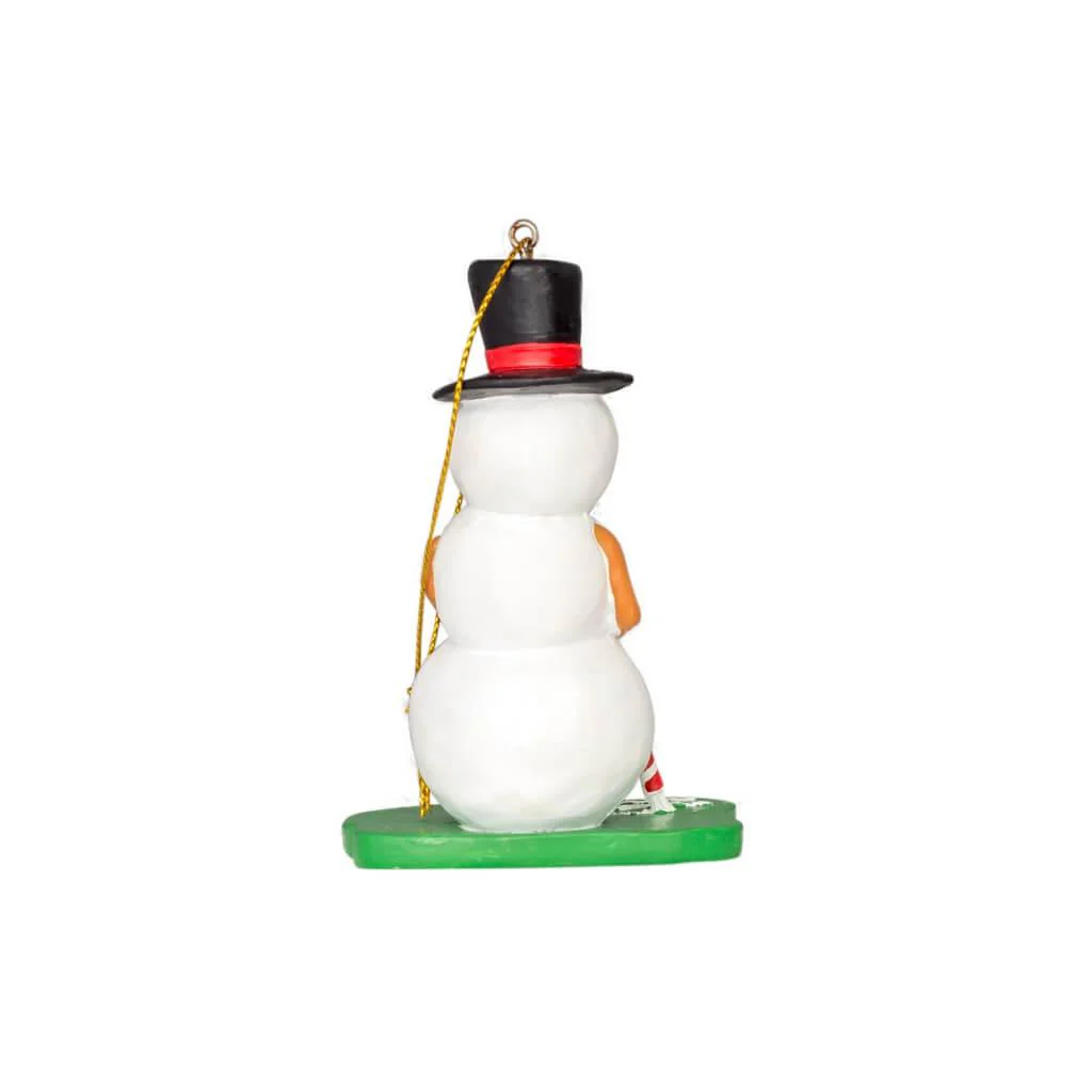 Frosty the Chemically Dependent Funny Christmas Tree Ornament - Image 3