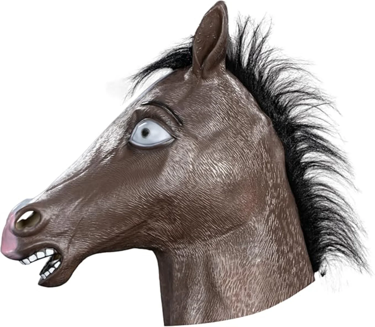 Funny Cartoon TV Series Jack Horse Guy Halloween Costume Cosplay Mask - Image 2