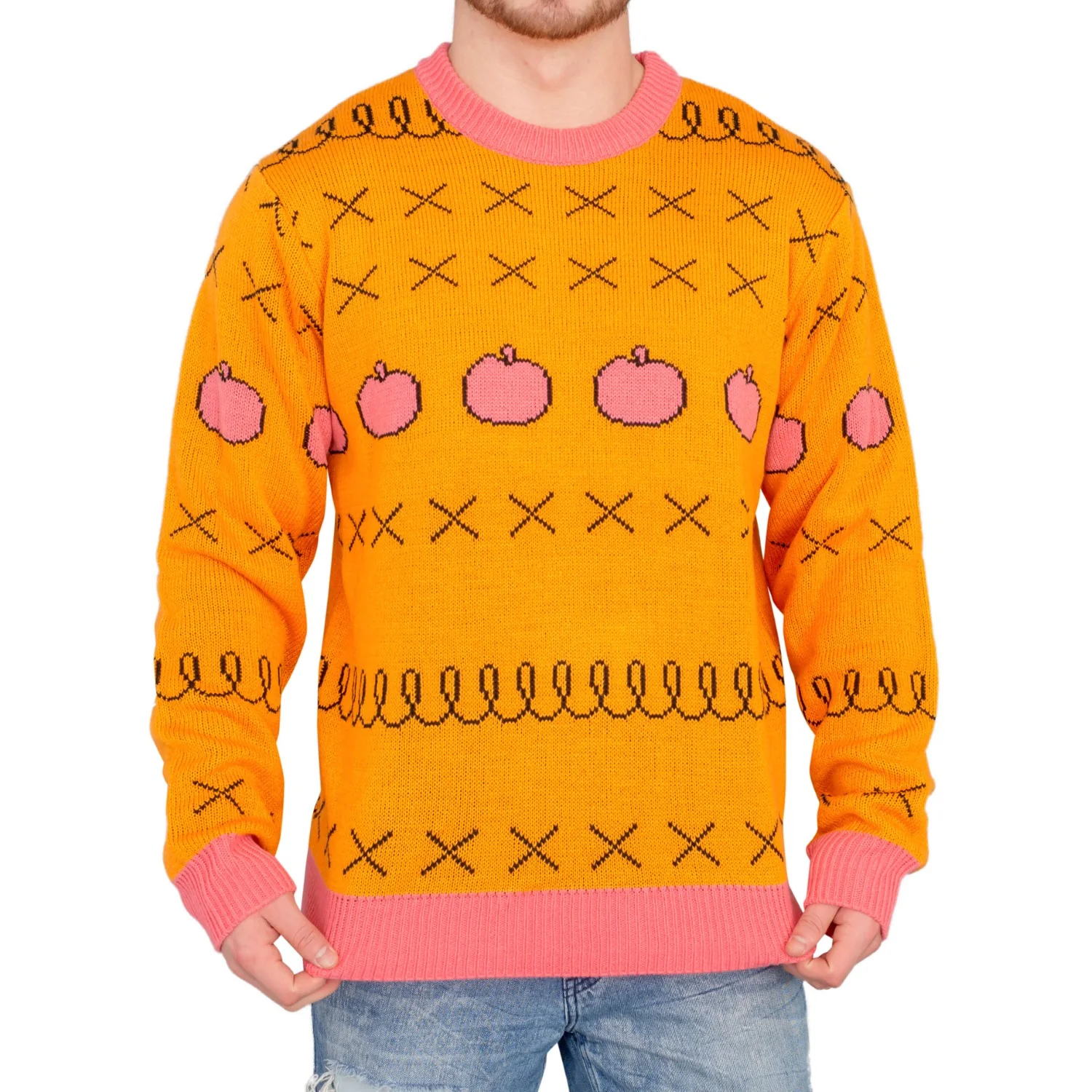 Funny Horse Man Ugly Christmas Sweater for Men Iconic TV Show Christmas Sweater - Image 9