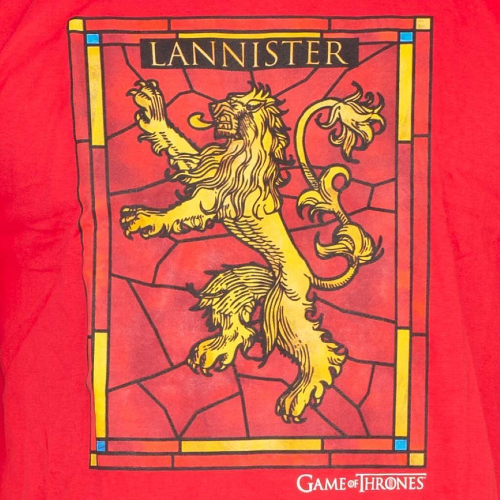 Game of Thrones House Lannister Logo T-Shirt - Image 3