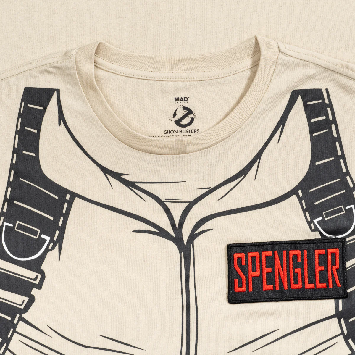 Ghostbusters Costume T-Shirt Customize Your Look with Four Interchangeable Name Patches - Image 7