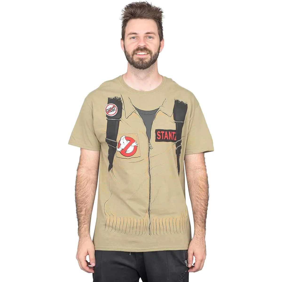Ghostbuster Short Sleeve Costume T-Shirt with Back Print - Image 3