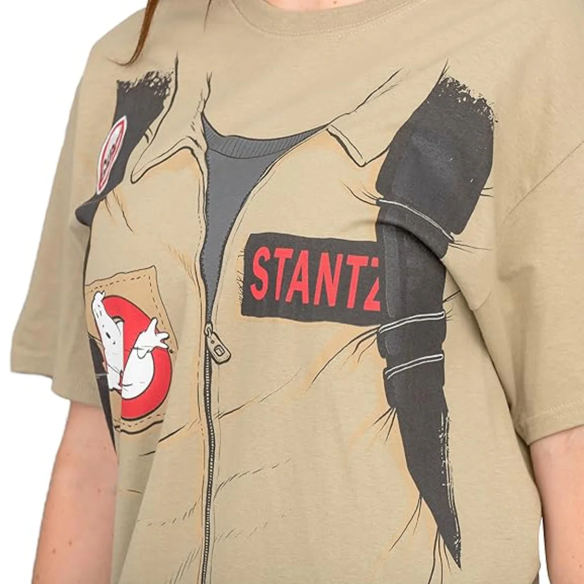 Ghostbuster Short Sleeve Costume T-Shirt with Back Print - Image 4
