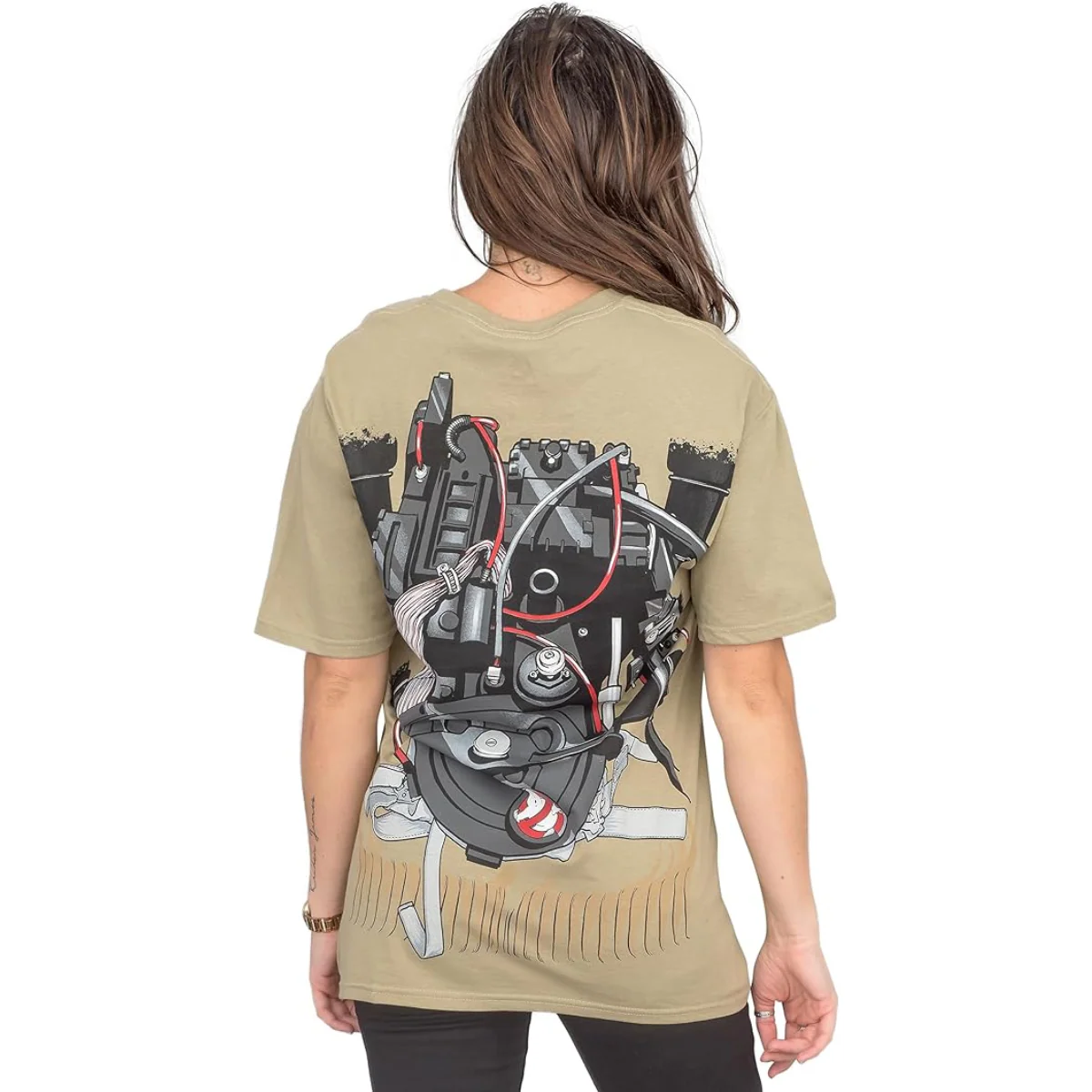 Ghostbuster Short Sleeve T-Shirt with Back Print - Image 2