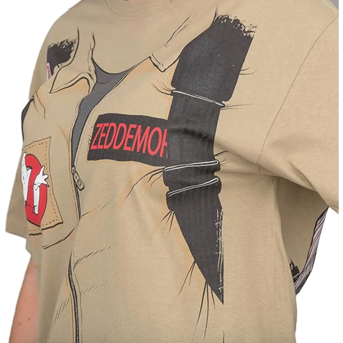 Ghostbuster Short Sleeve T-Shirt with Back Print - Image 3
