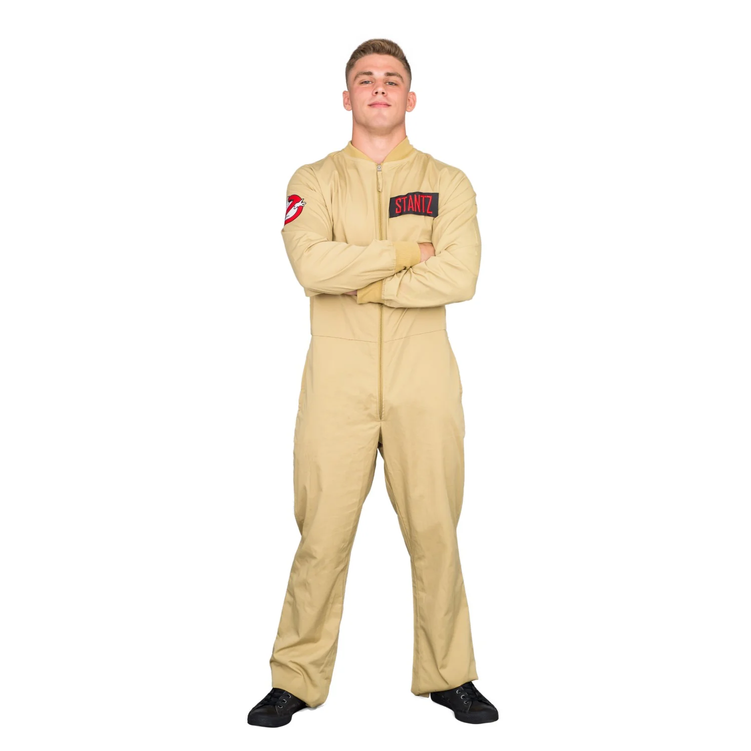 Ghostbusters Zip up Jumpsuit with 4 Attachable Patches - Image 6