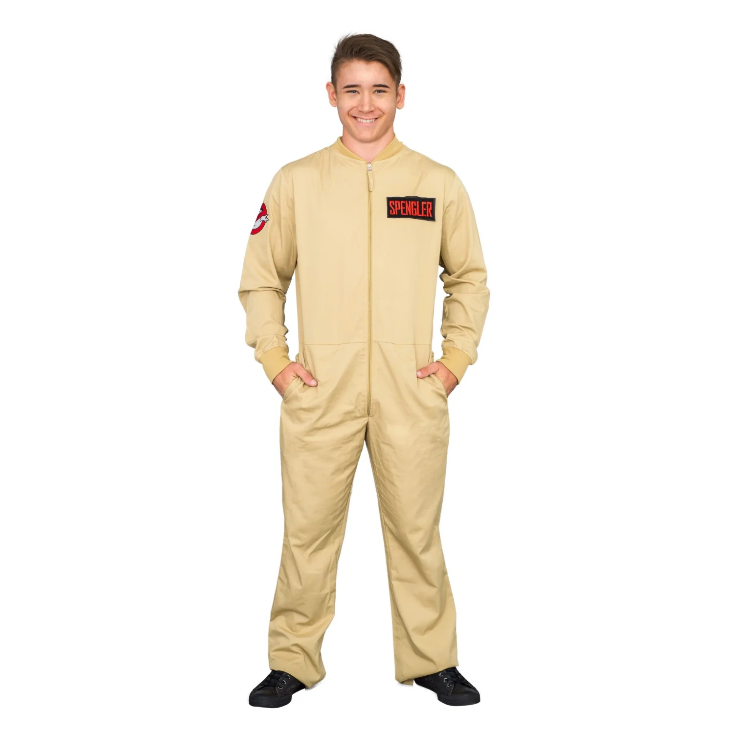 Ghostbusters Zip up Jumpsuit with 4 Attachable Patches - Image 7