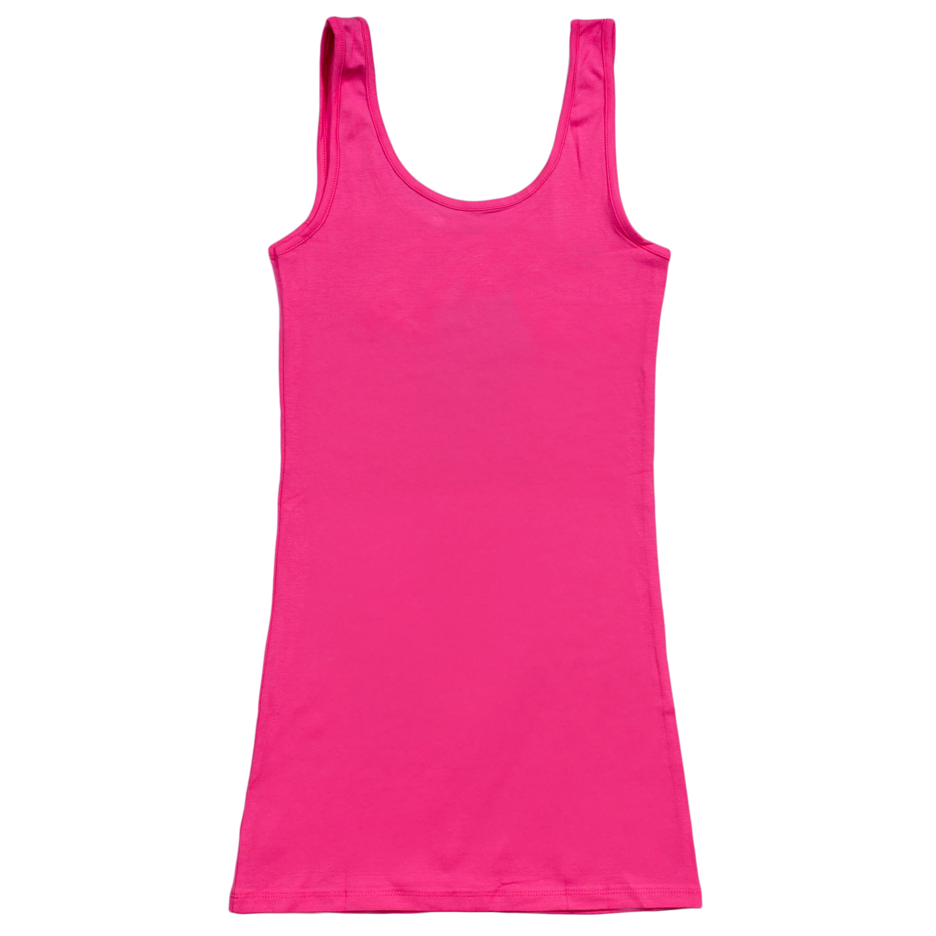 Good & Plenty Candy Fuschia Tunic Tank Dress - Image 2