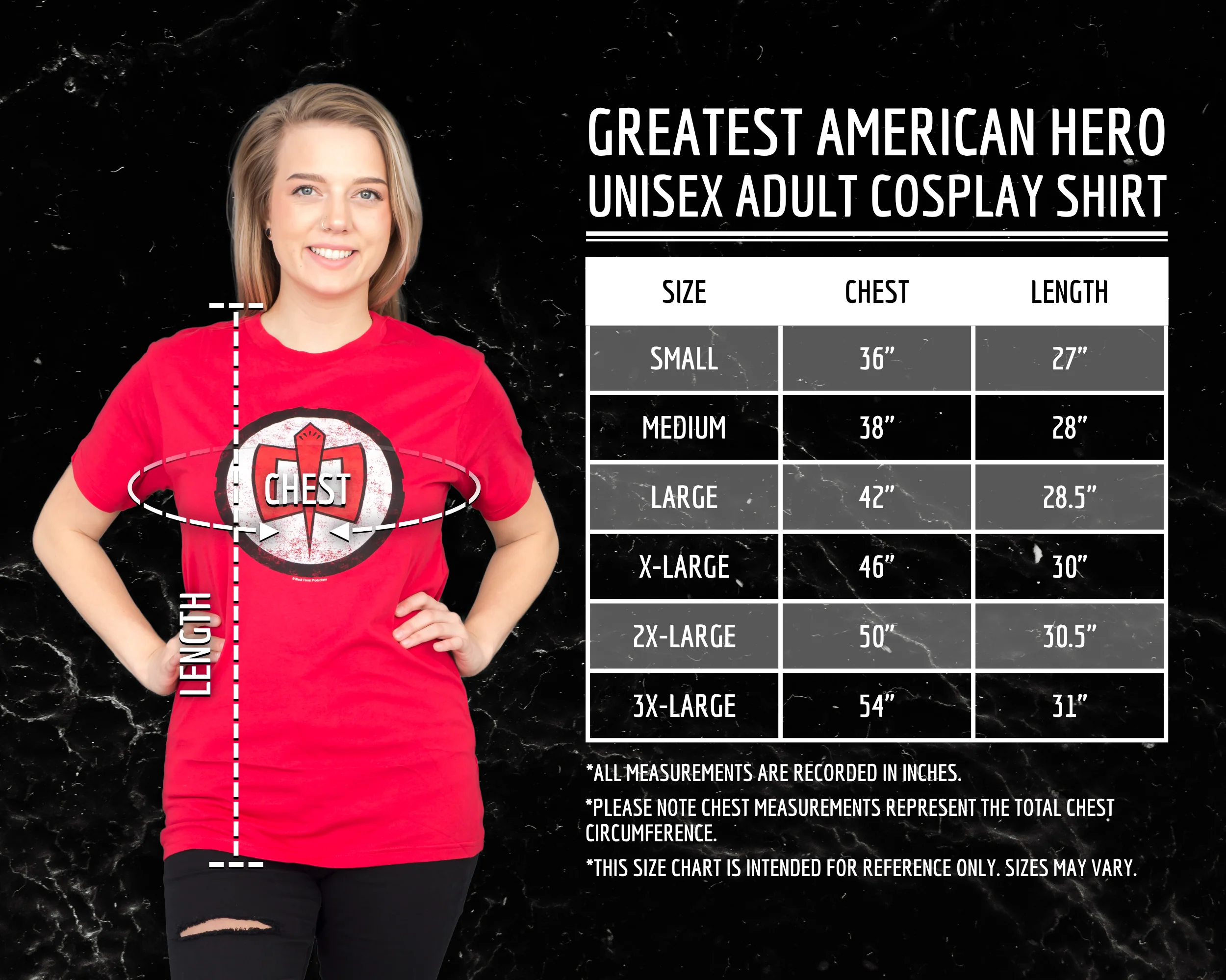 Greatest American Hero Distressed Logo T-shirt - Image 10