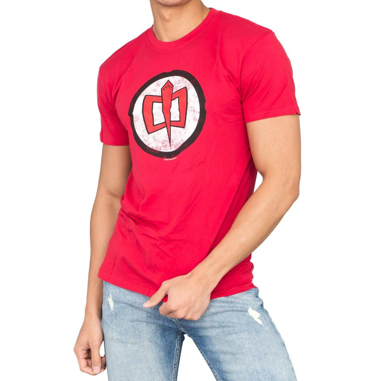 Greatest American Hero Distressed Logo T-shirt - Image 2