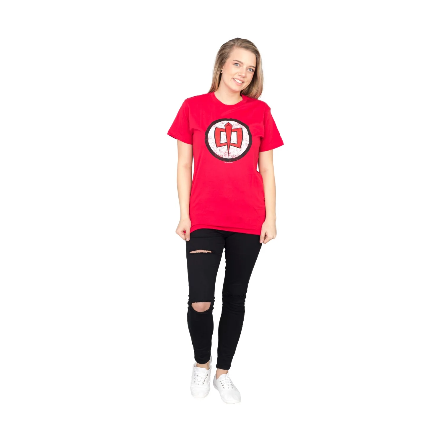 Greatest American Hero Distressed Logo T-shirt - Image 7