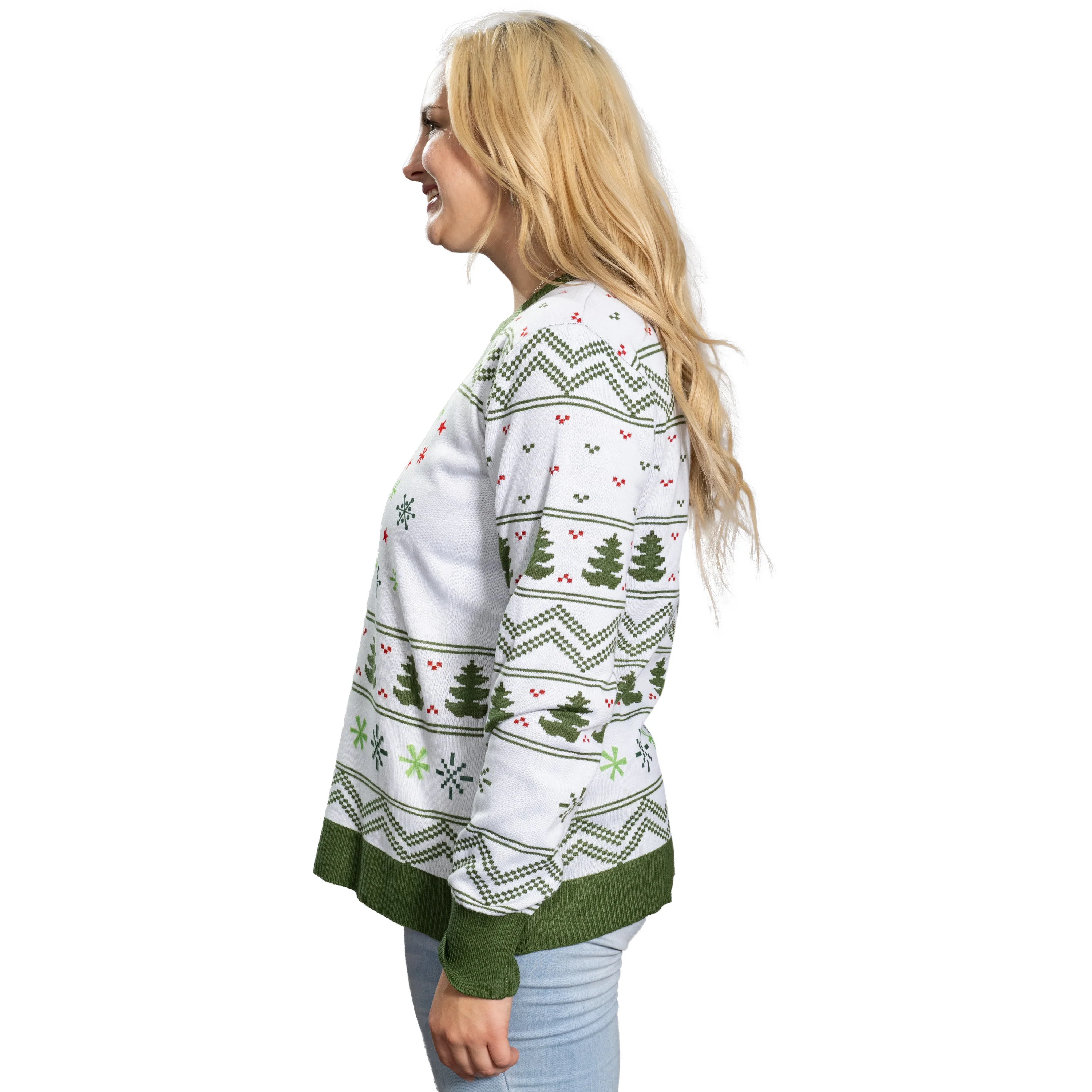 Green Greetings TMNT Christmas Sweater - Image 2