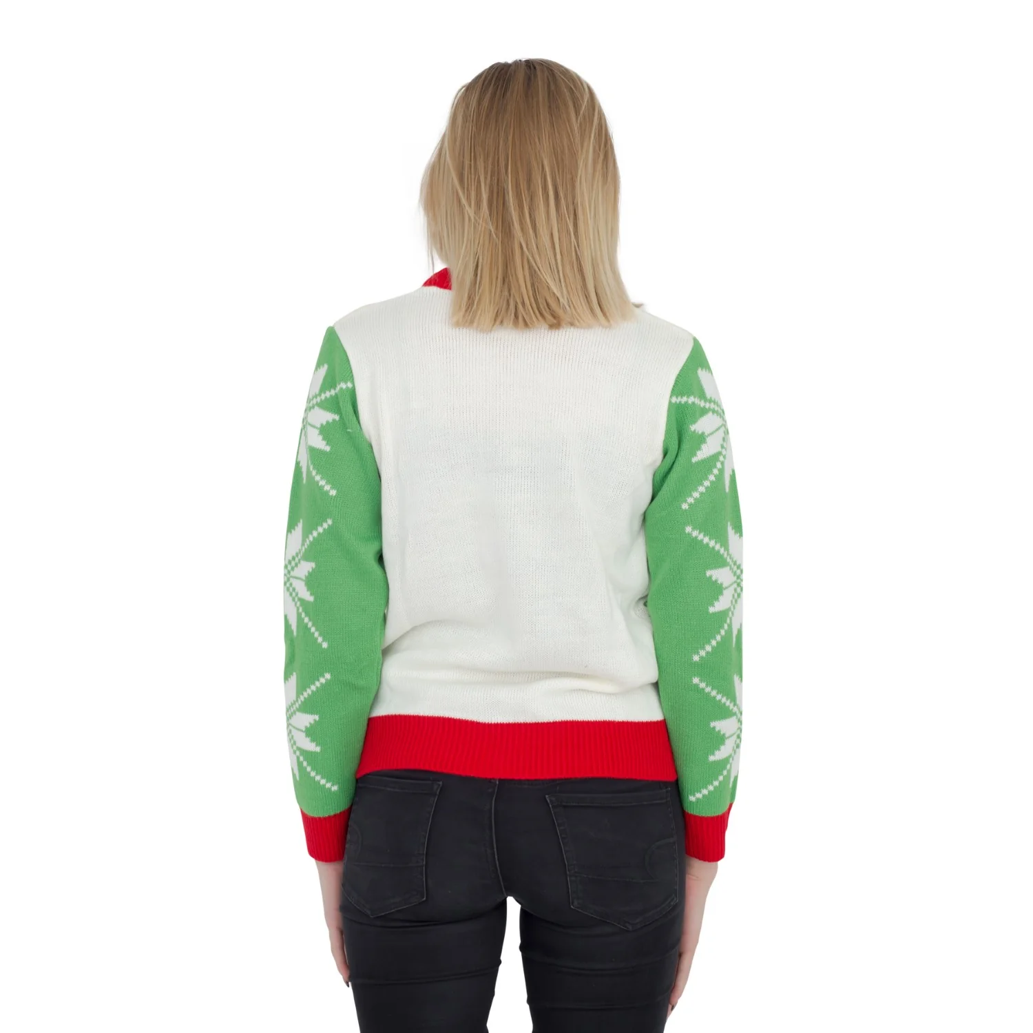 Grinch As Santa Ugly Christmas Sweater - Image 9