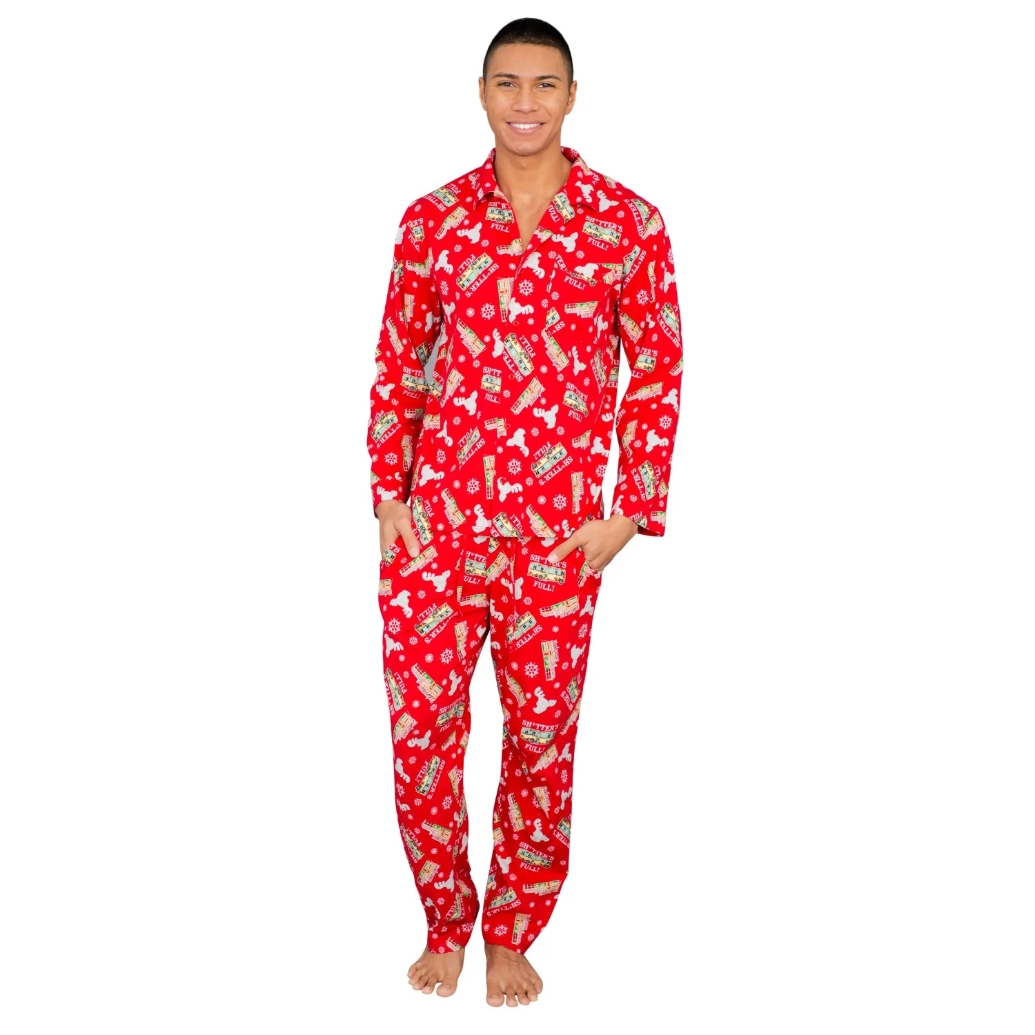 Griswold Family Christmas Vacation Classic Quote From Movie Pajama Set - Image 5