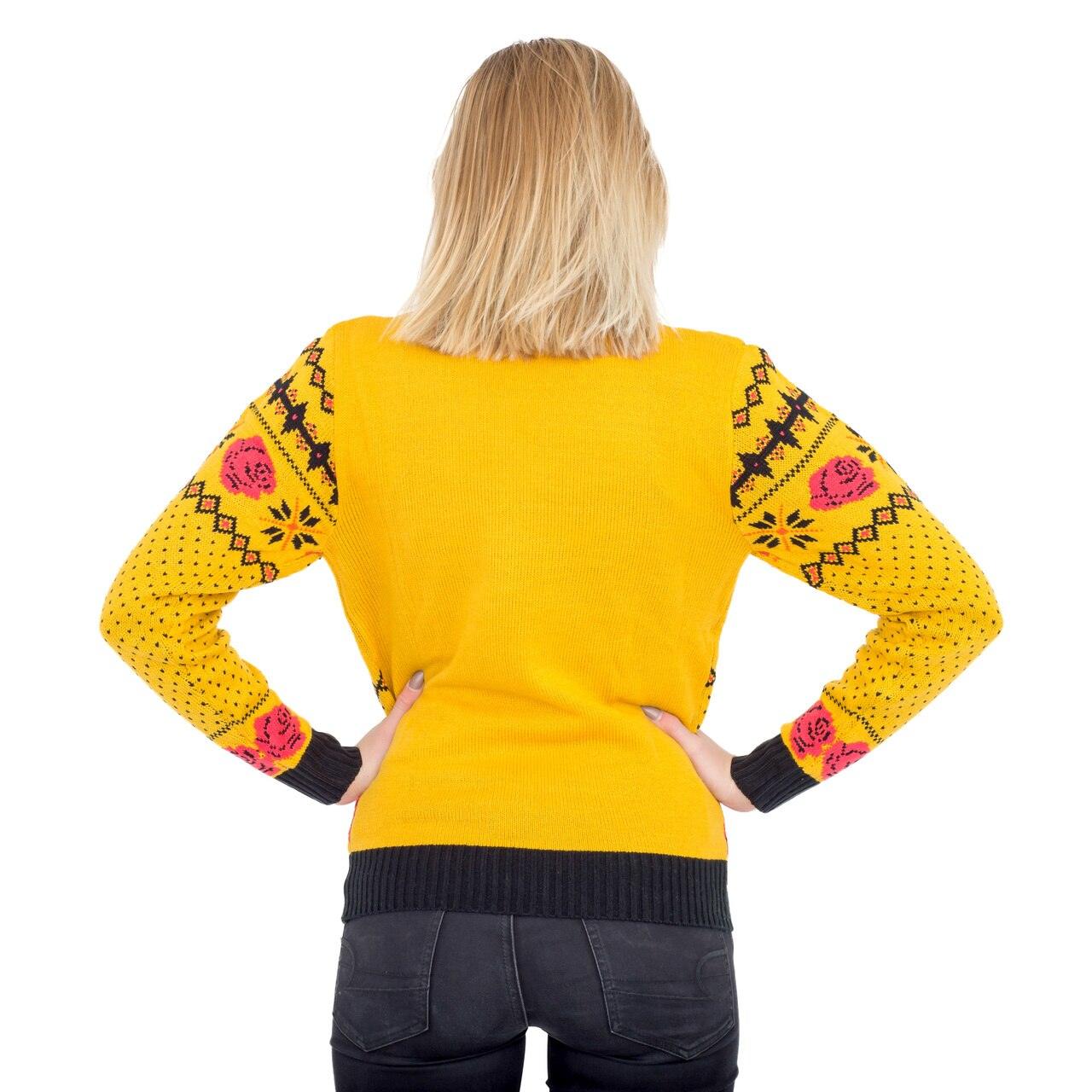Guns N' Roses Hard Rock Band Text and Logo Ugly Christmas Xmas Sweater - Image 4