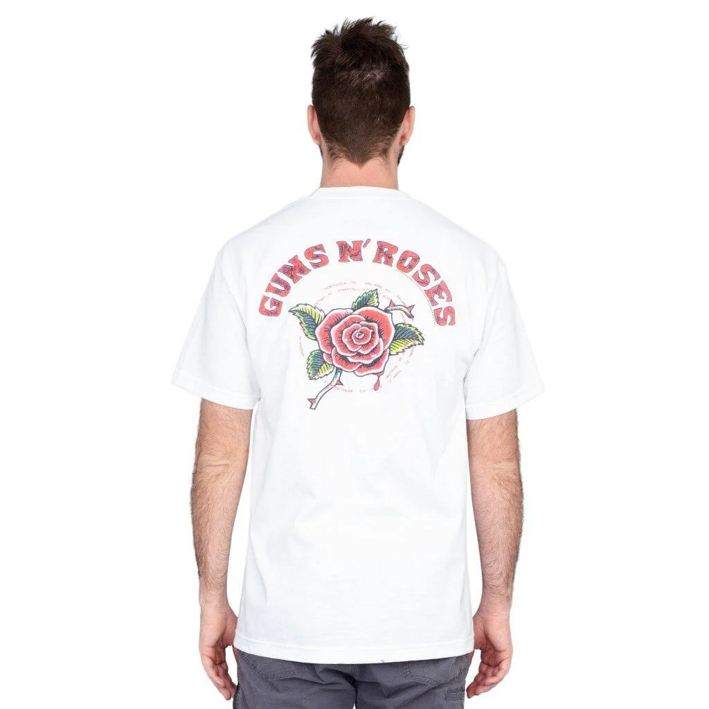 Guns n' Roses Use Your Illusion White T-Shirt - Image 3
