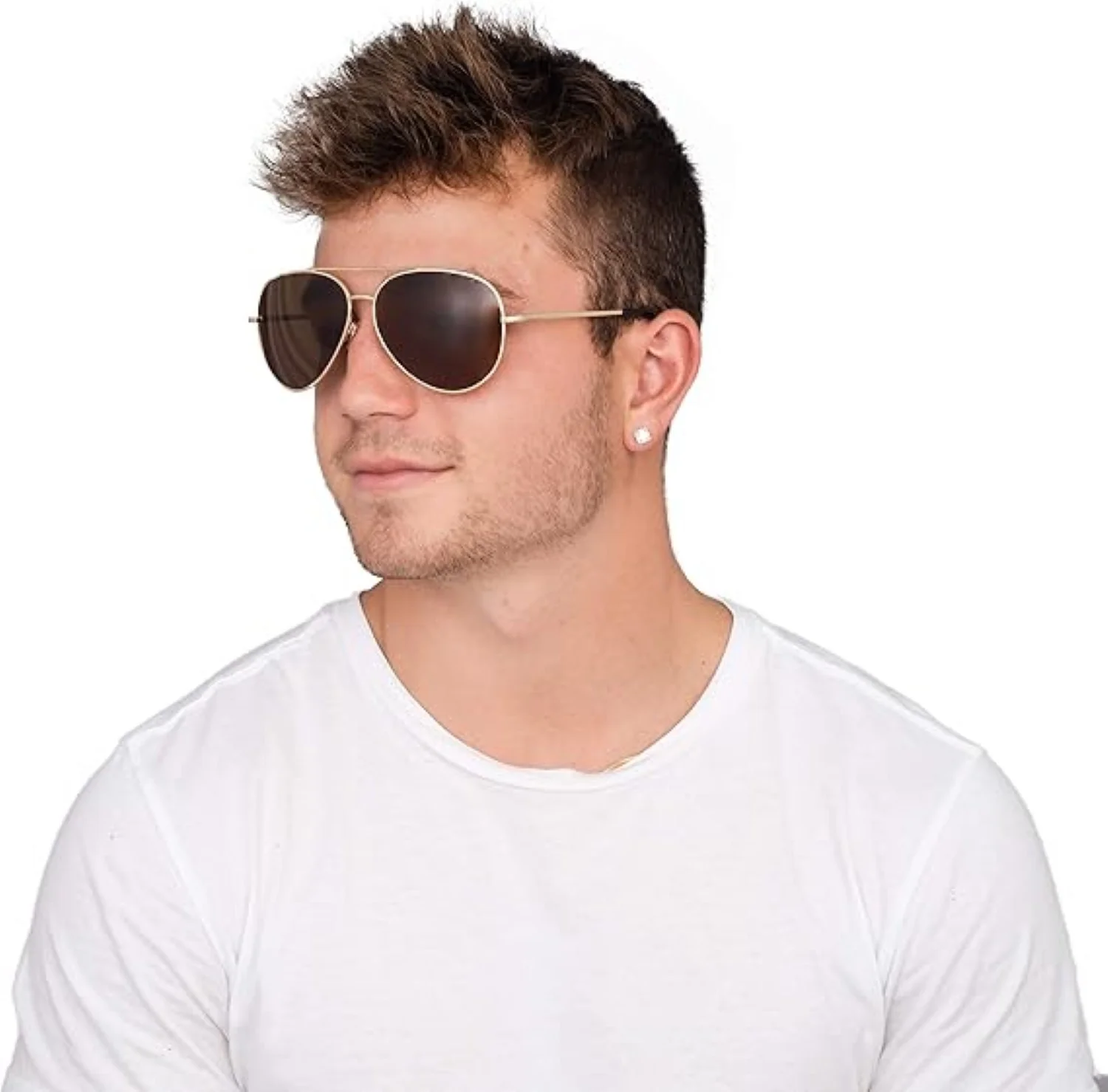 Once Upon a Time in Hollywood Aviator Unisex Halloween Cosplay Costume Glasses - Image 4