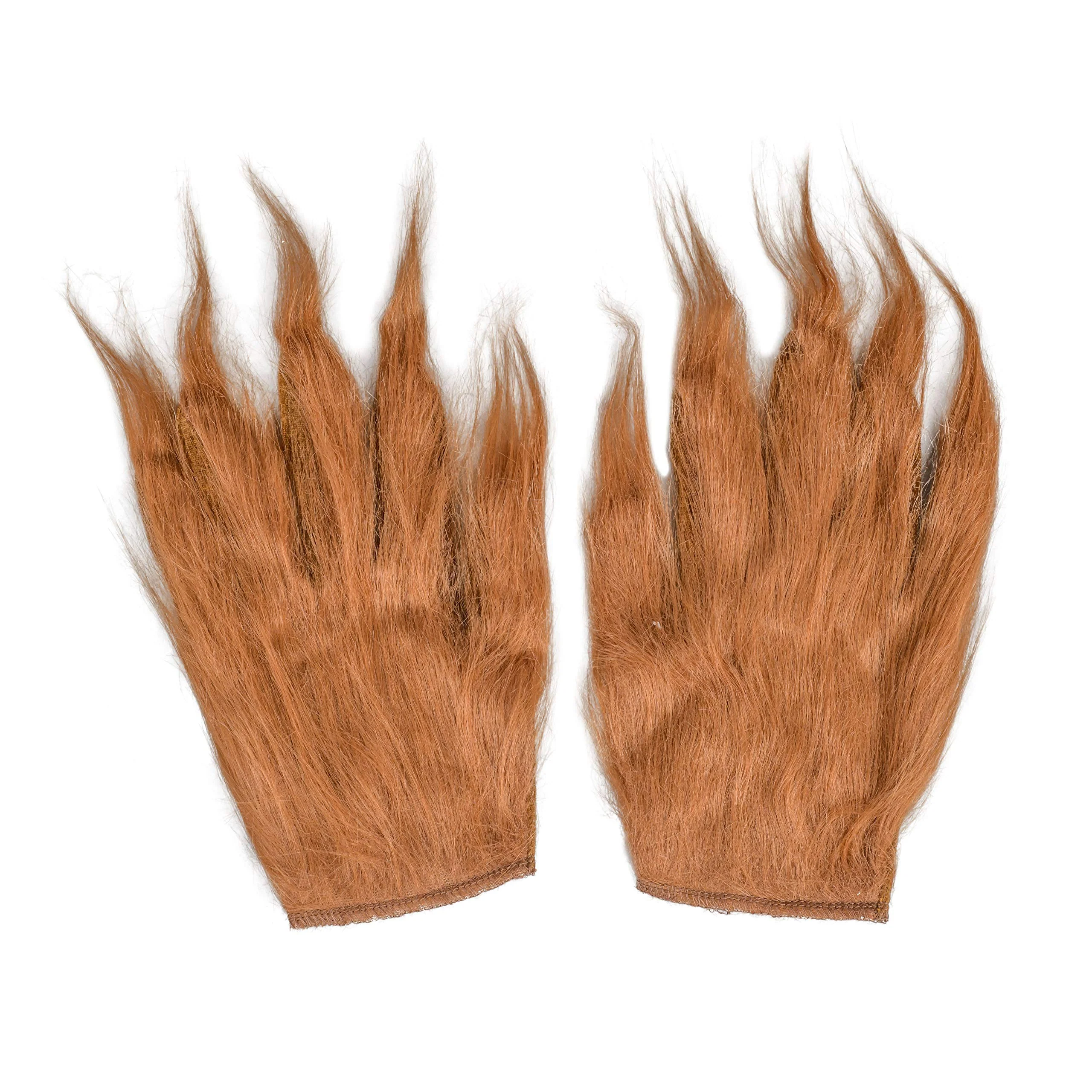 Halloween Costume Accessory Furry Gloves - Image 8