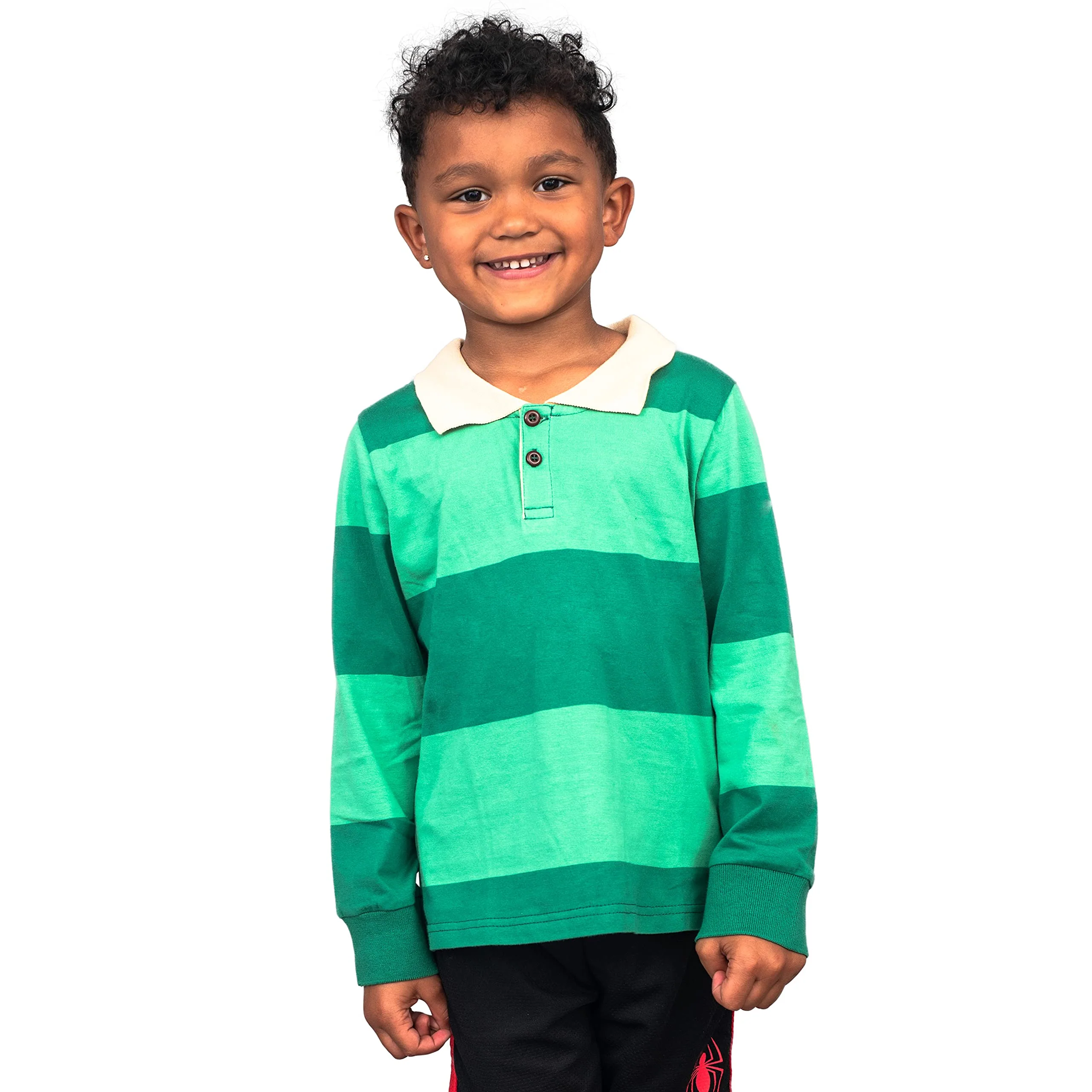 Halloween Costume "Blue and Detective" Striped Kids Shirt - Image 2