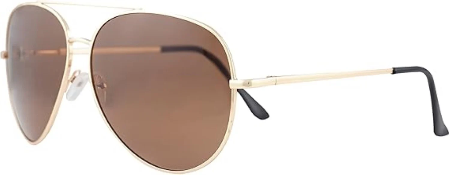 Once Upon a Time in Hollywood Booth Aviator Gold Halloween Cosplay Costume Glasses - Image 3