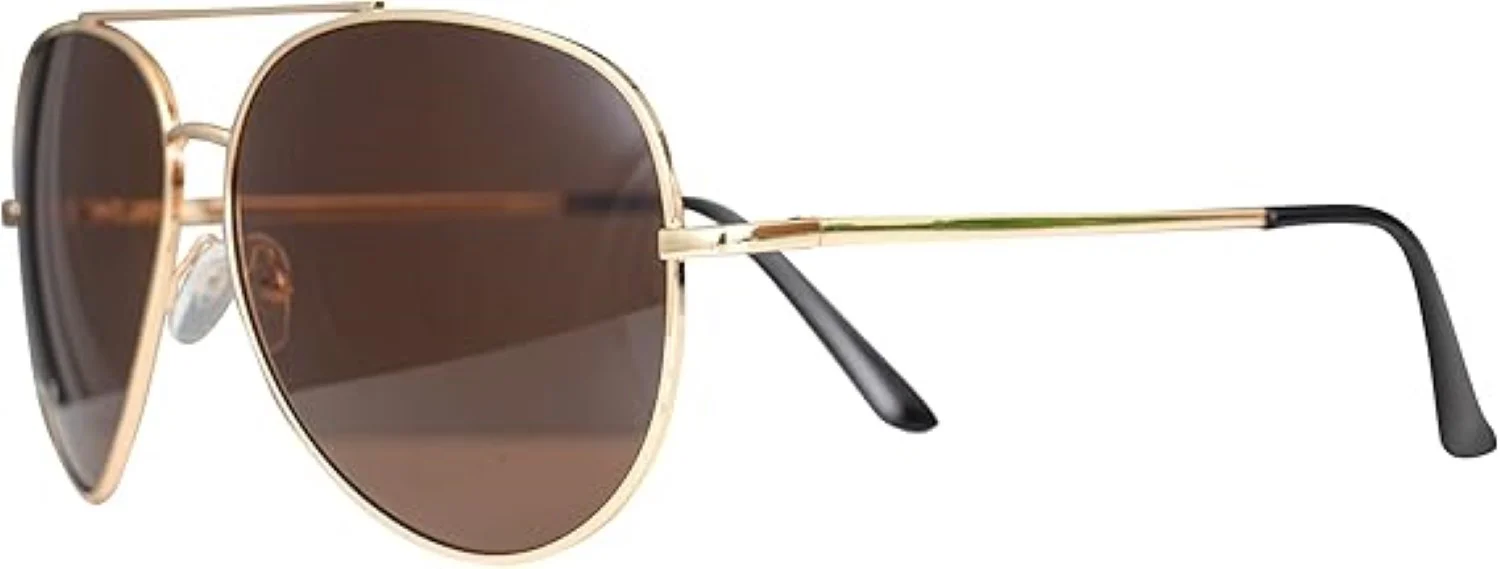 Once Upon a Time in Hollywood Booth Aviator Gold Halloween Cosplay Costume Glasses - Image 5