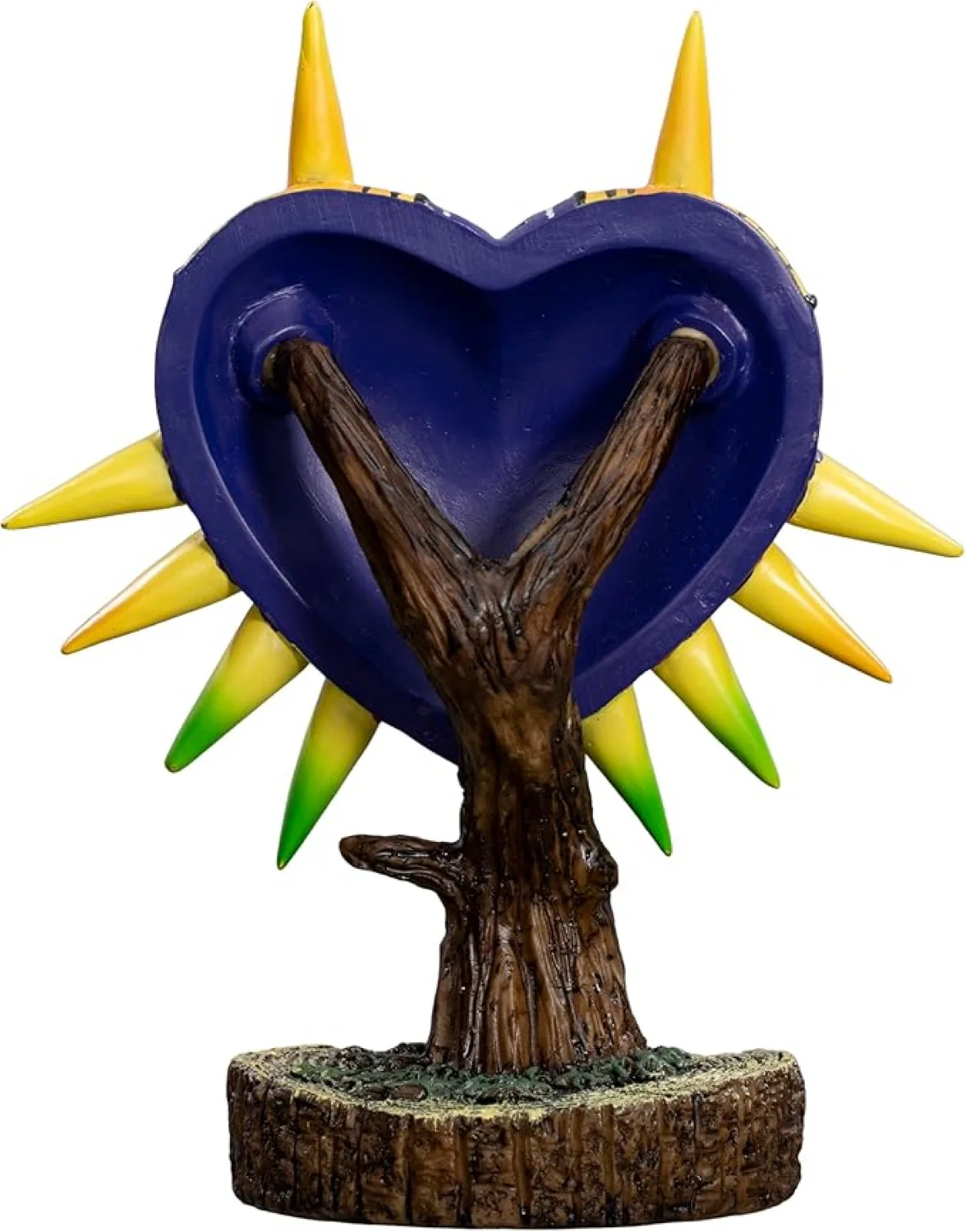 Halloween Realistic Major Mask on Tree Statue Colorful Face Adult Cosplay Costume Prop - Image 3