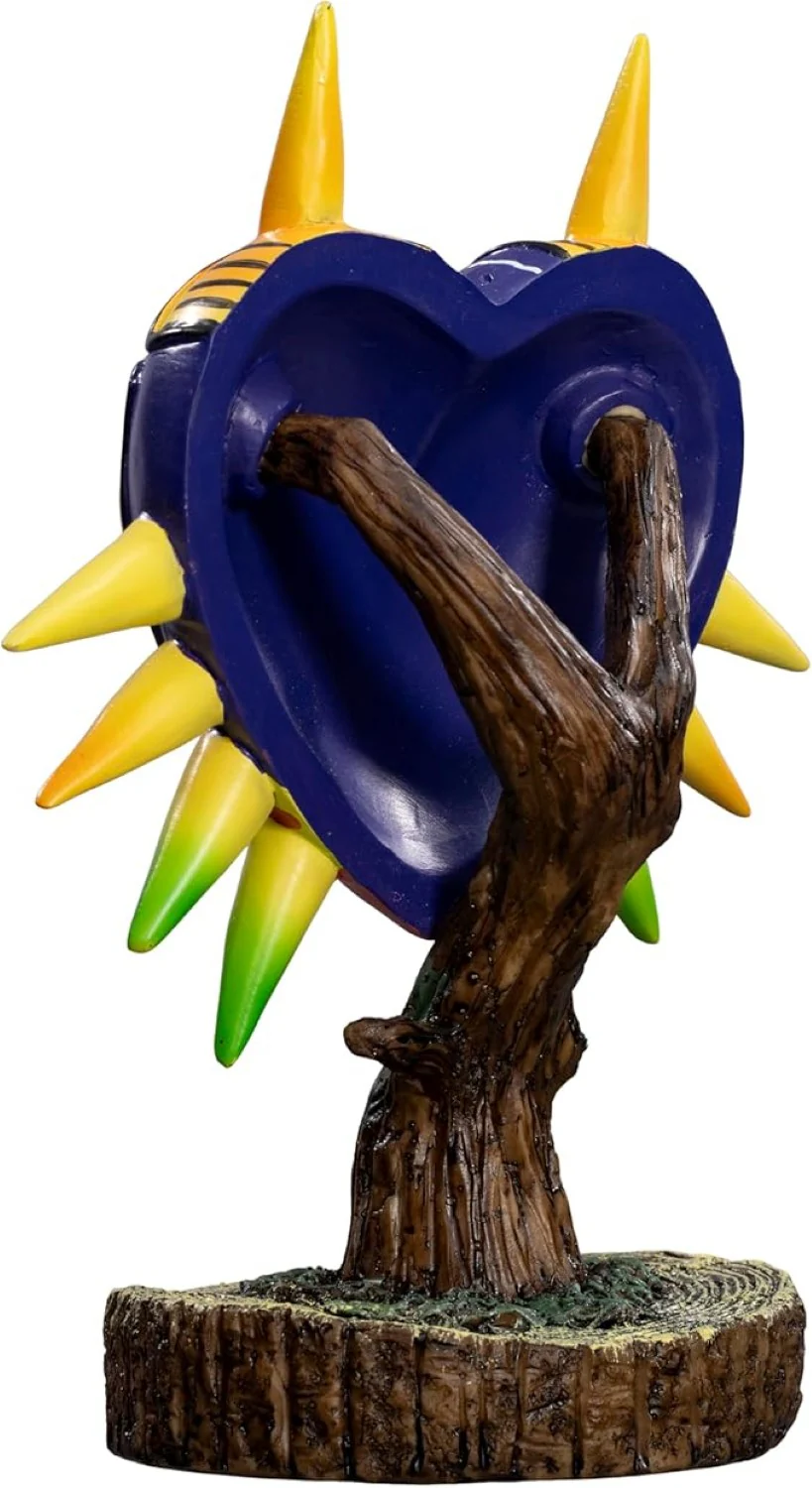 Halloween Realistic Major Mask on Tree Statue Colorful Face Adult Cosplay Costume Prop - Image 4