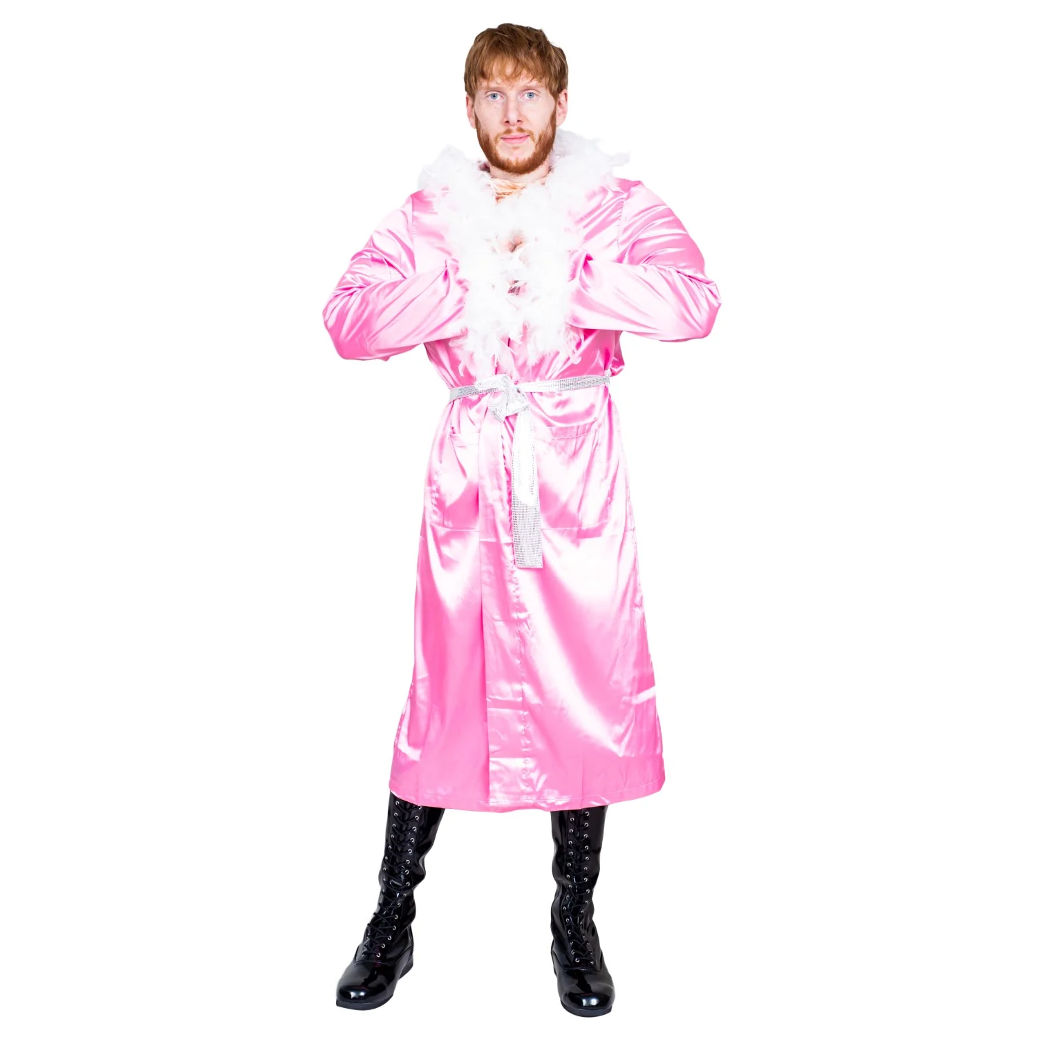 Pro Wrestling Nature Boy Halloween Cosplay Costume Deluxe Robe - Image 3