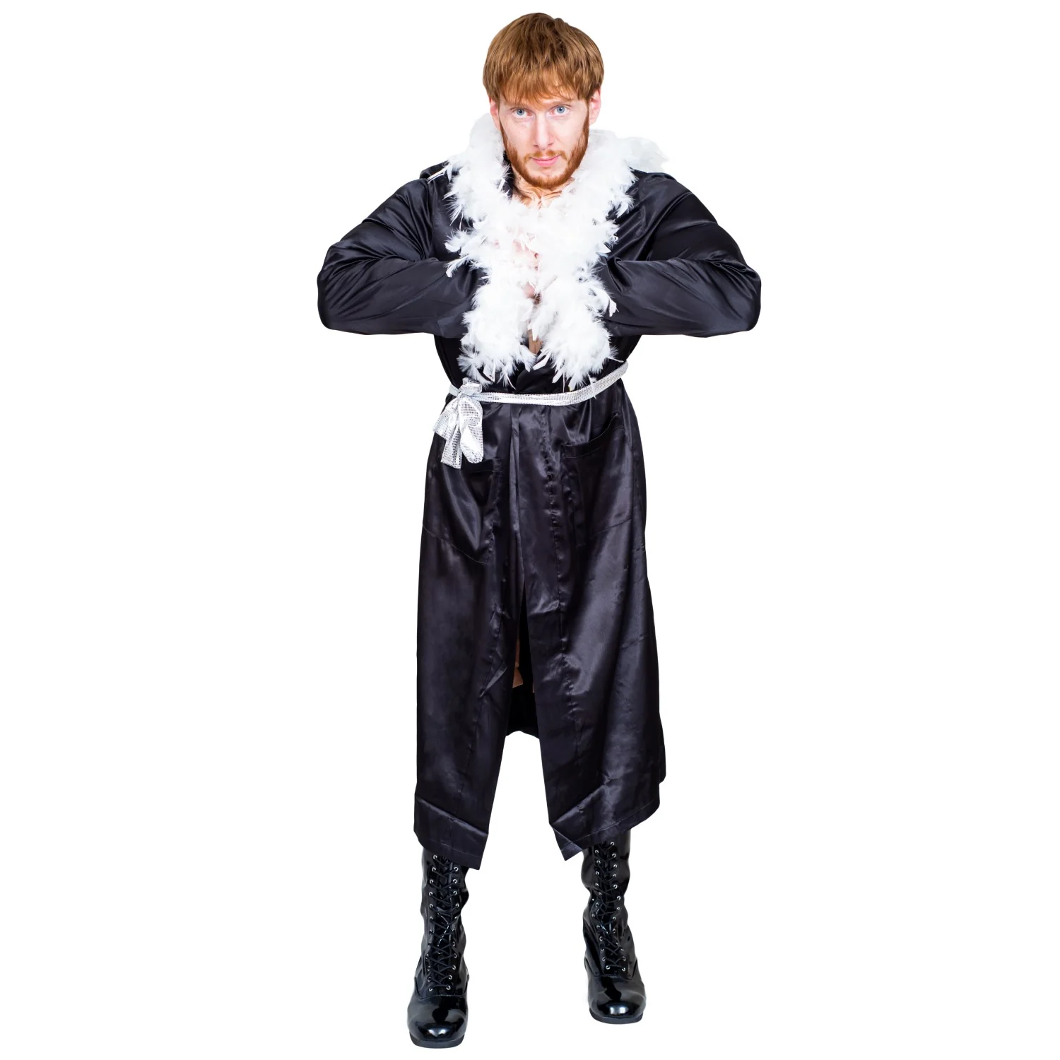 Pro Wrestling Nature Boy Halloween Cosplay Costume Deluxe Robe - Image 5