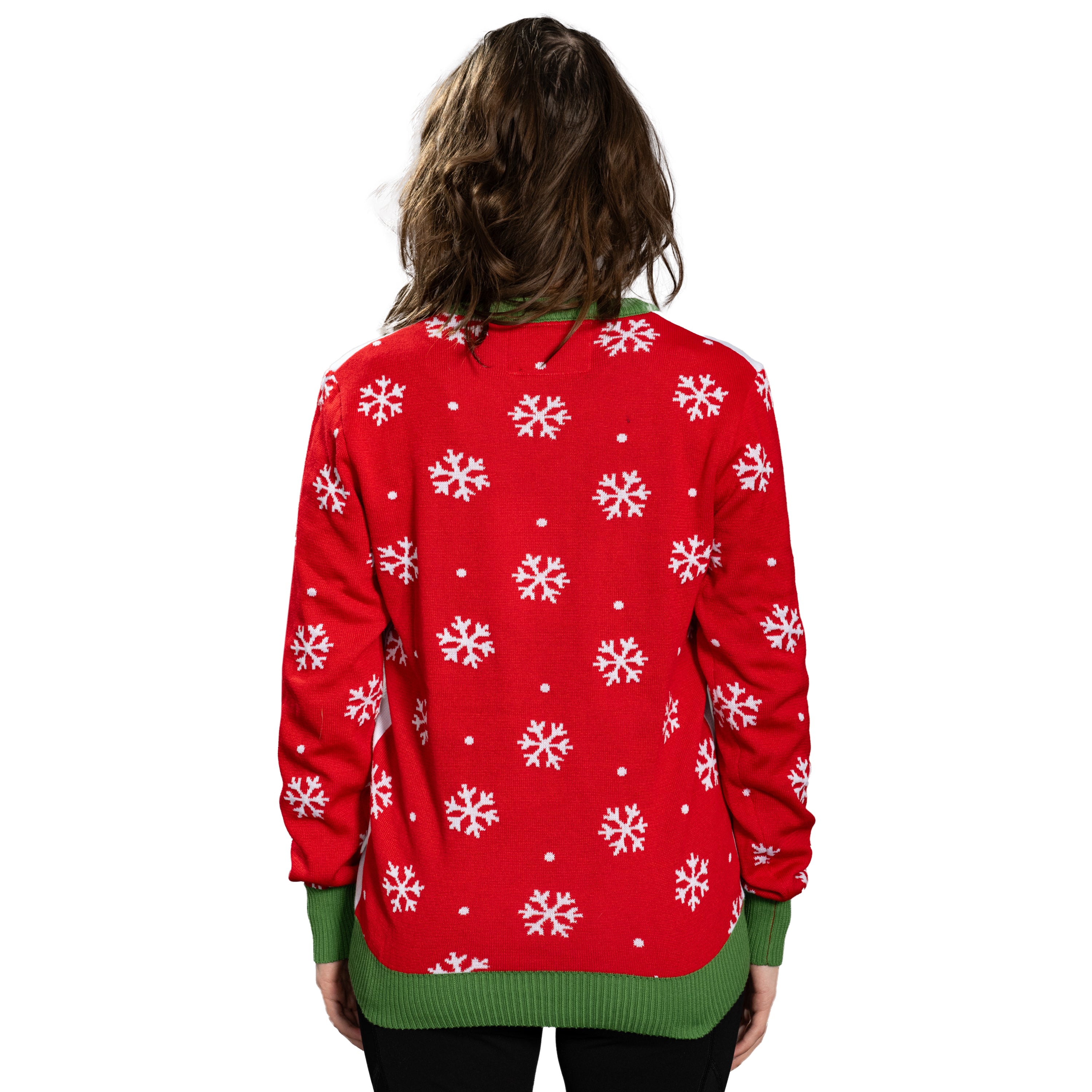 Happy Happy Holidays Ren & Stimpy Character Sweater - Image 3