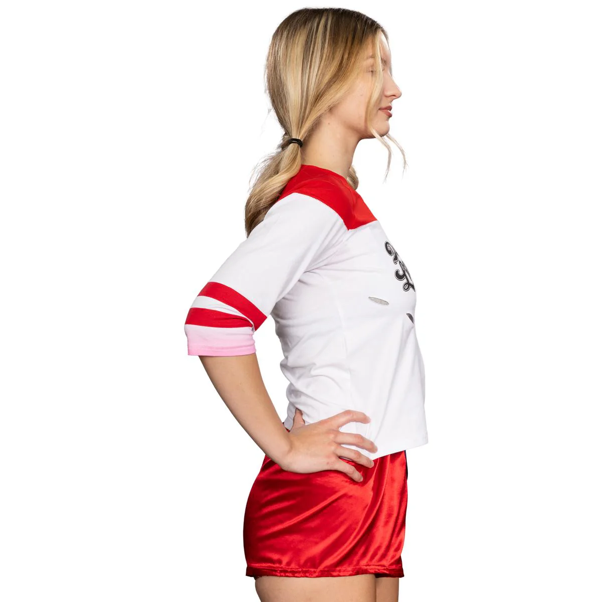 Harley Quinn Replica Little Monster Halloween Cosplay Costume Pajamas Set (2pcs) - Image 5
