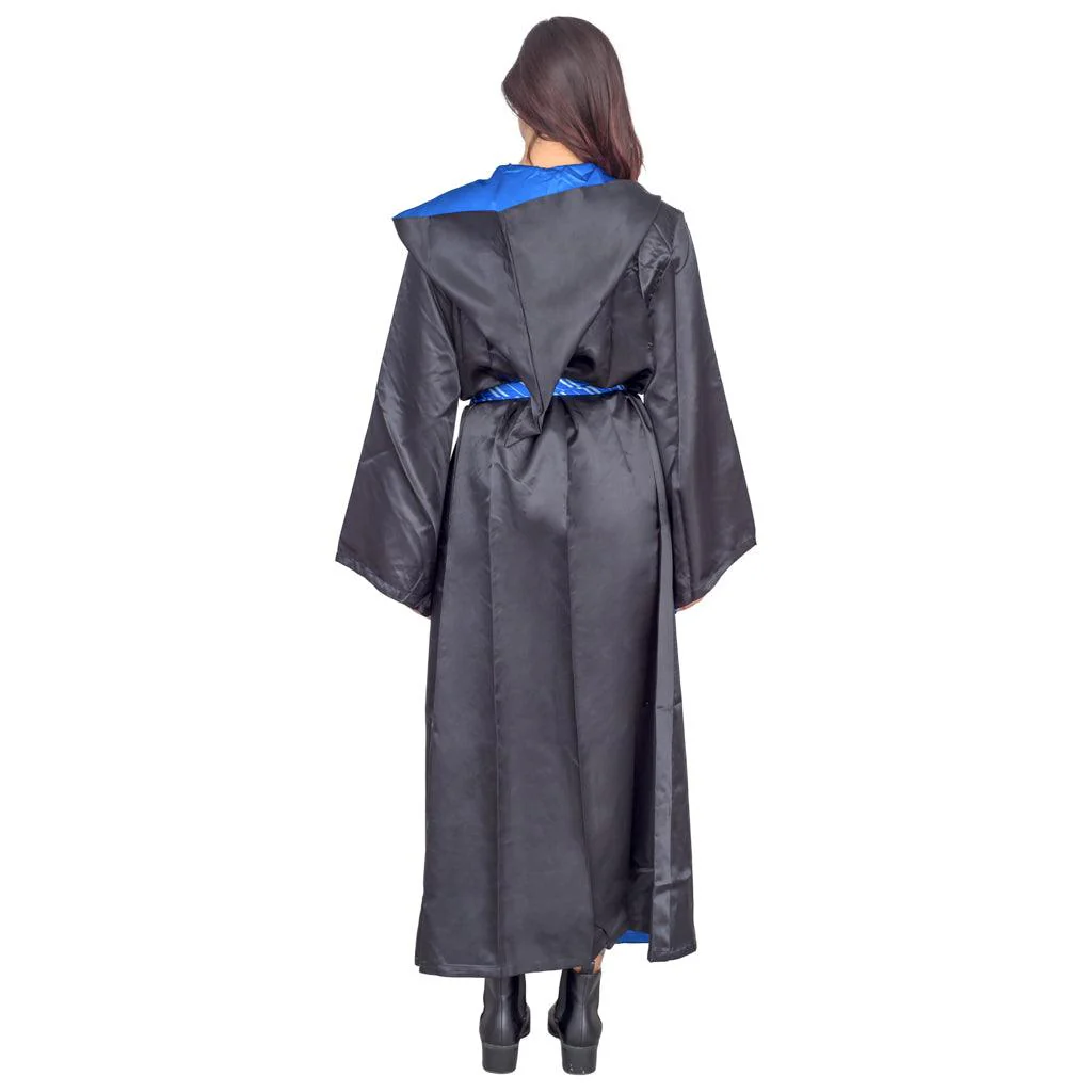 Harry Potter Halloween Costume Robe with Belt and Hood - Image 6