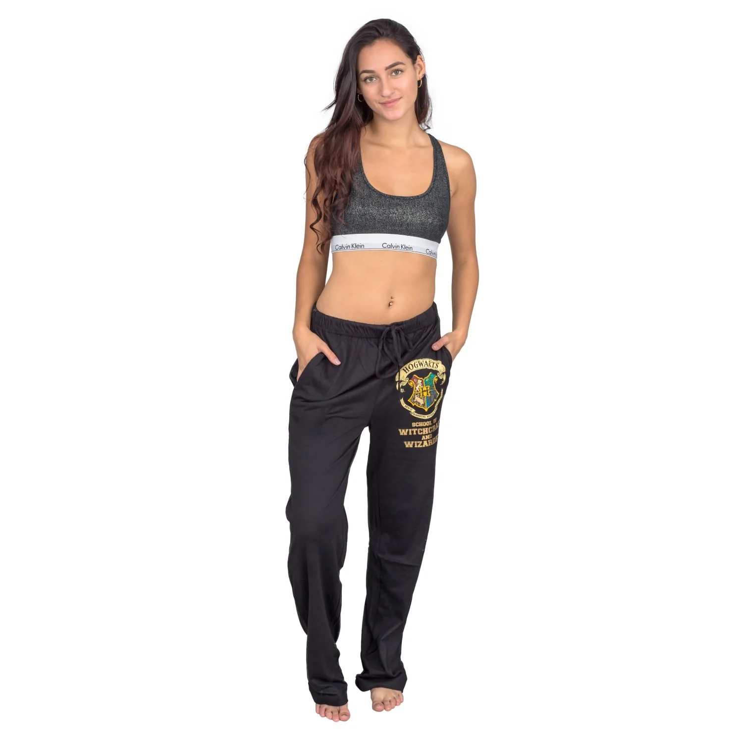 Harry Potter Hogwarts Crest Adult Unisex Lounge Pants - Image 3