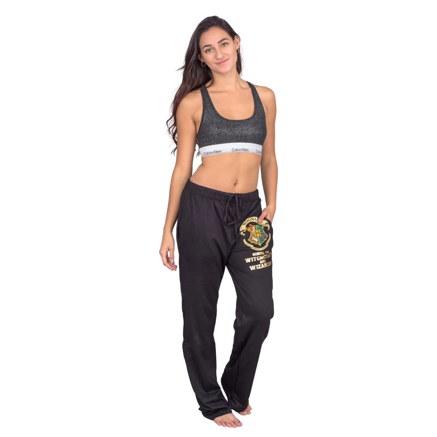 Harry Potter Hogwarts Crest Adult Unisex Lounge Pants - Image 5